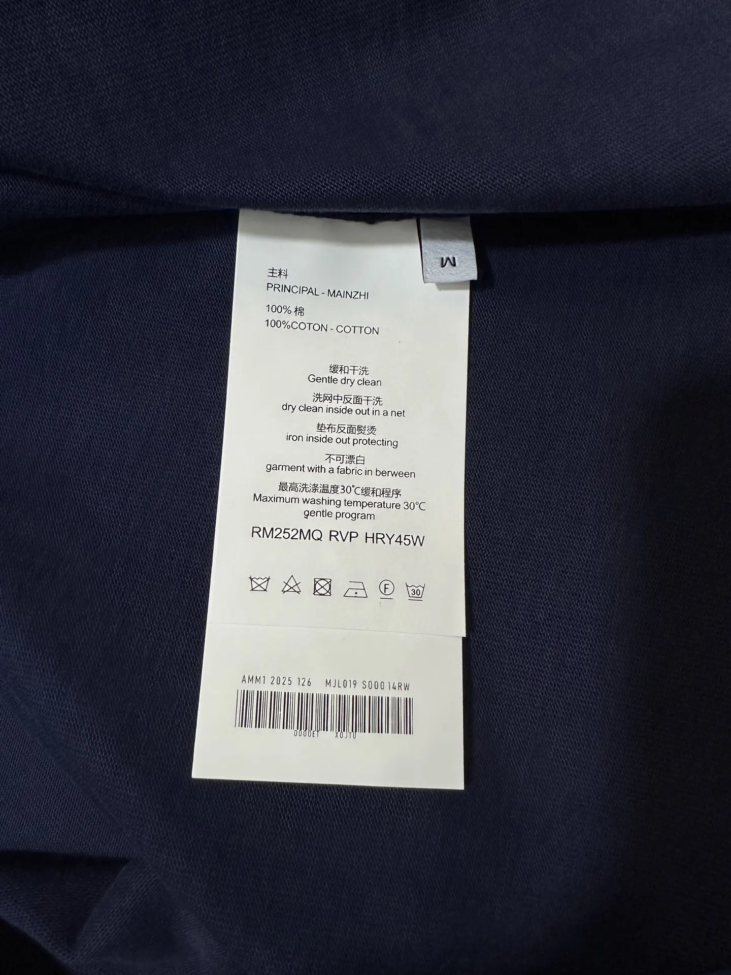Logo Print Heavyweight Cotton T-Shirt D20011469 — view 9