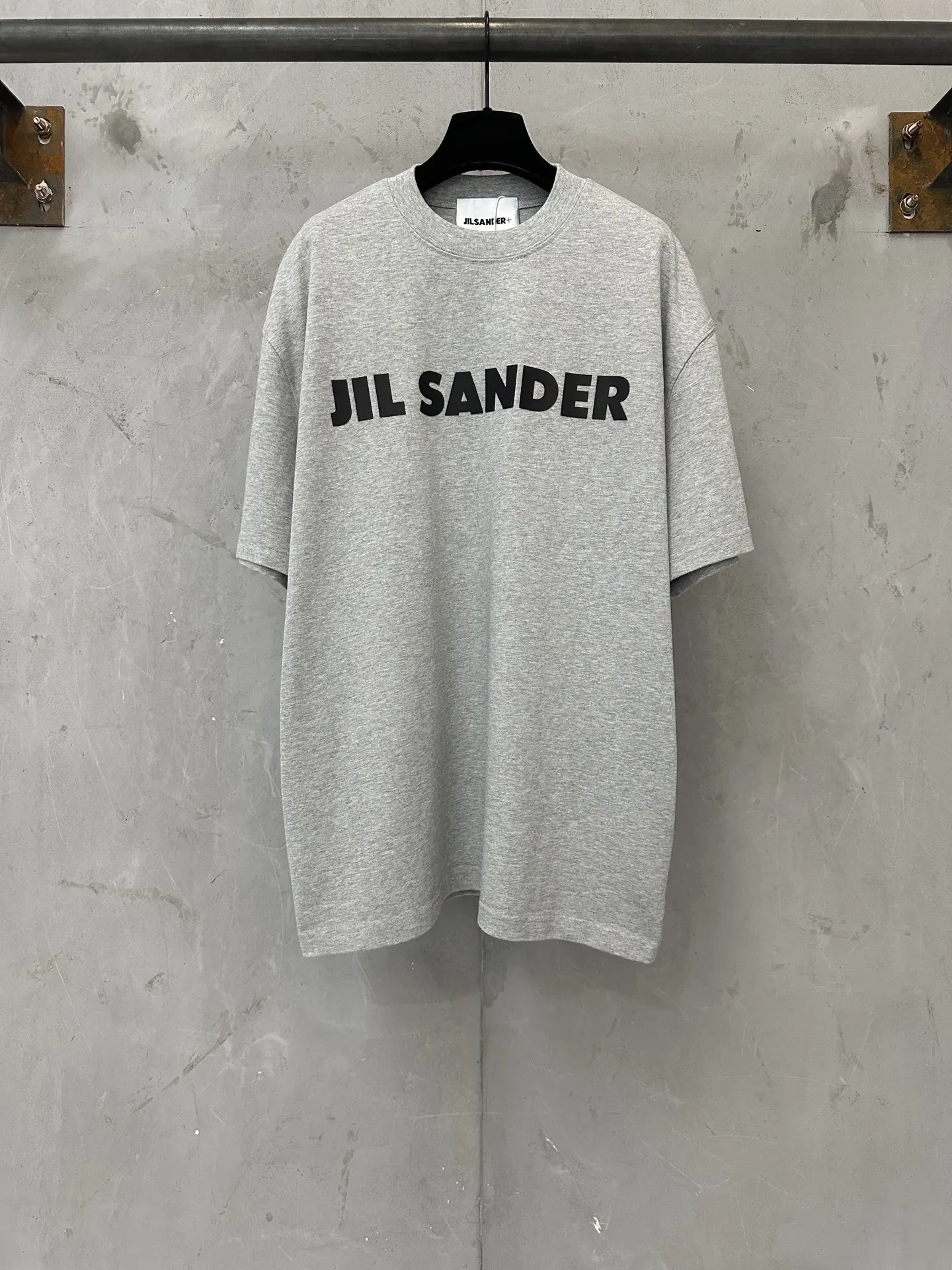Logo Print Heavyweight Cotton T-Shirt D20011473