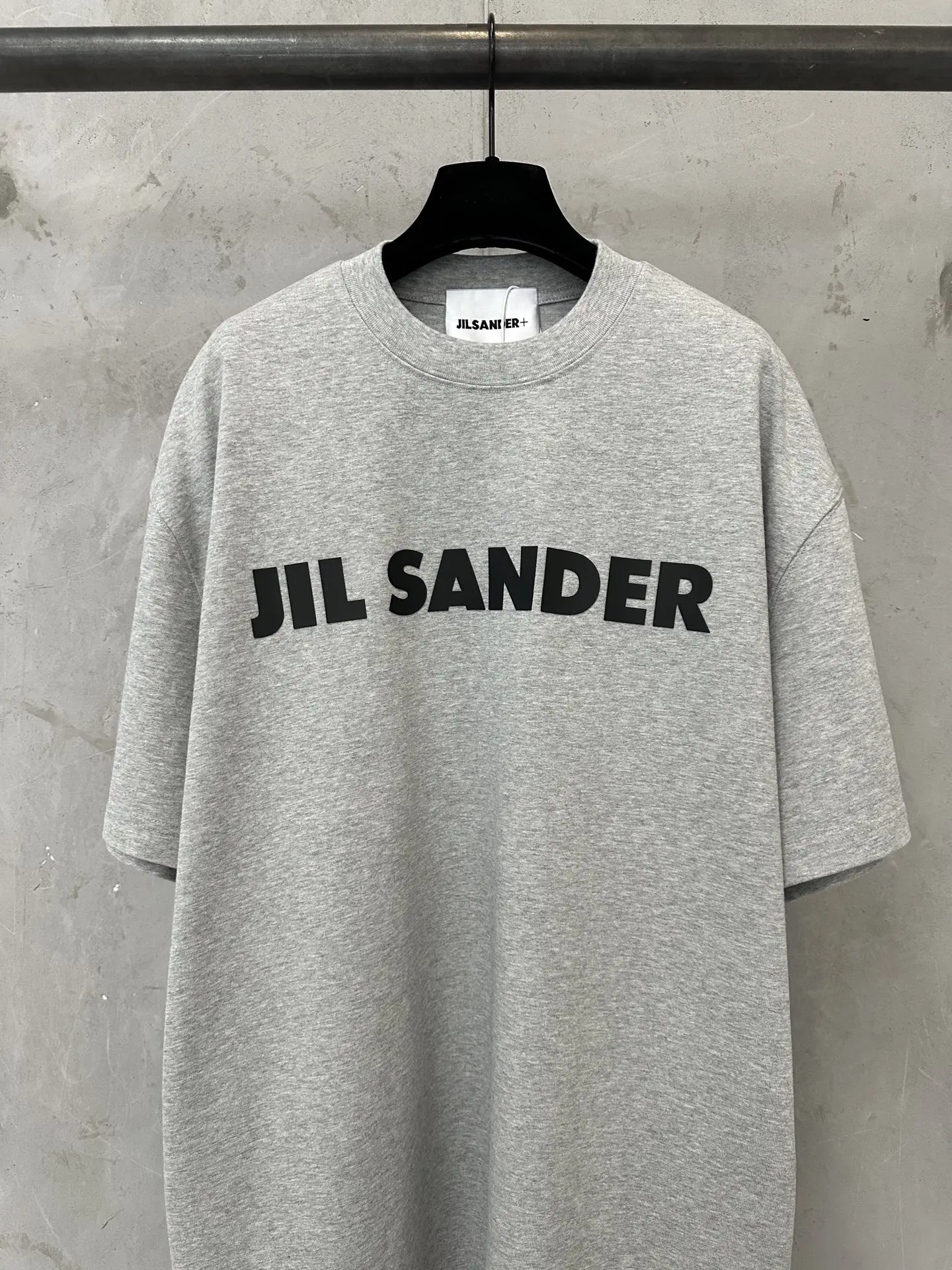 Logo Print Heavyweight Cotton T-Shirt D20011473 — view 3