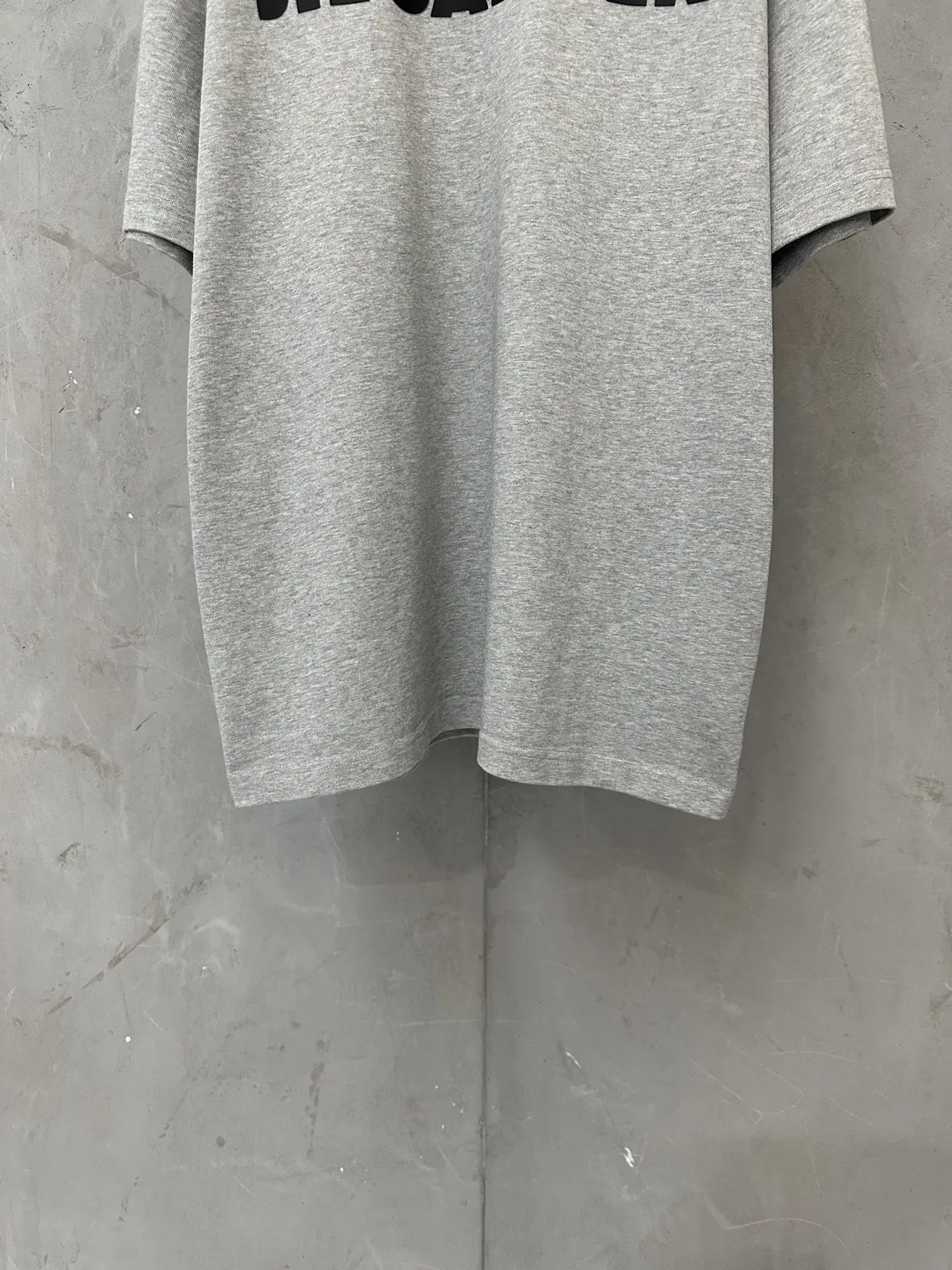 Logo Print Heavyweight Cotton T-Shirt D20011473 — view 4