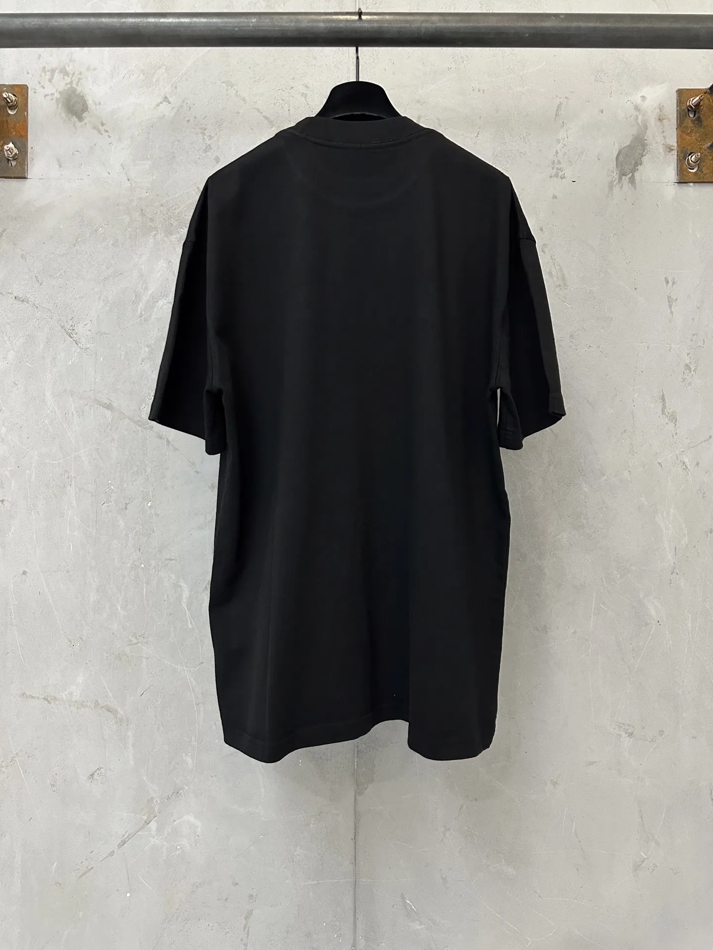 Logo-Print Heavyweight Cotton T-Shirt D20011474 — view 2
