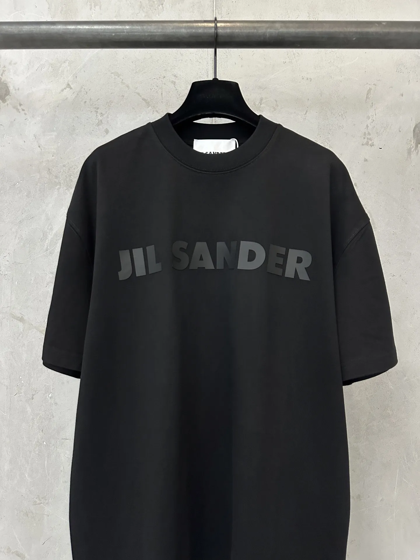 Logo-Print Heavyweight Cotton T-Shirt D20011474 — view 3