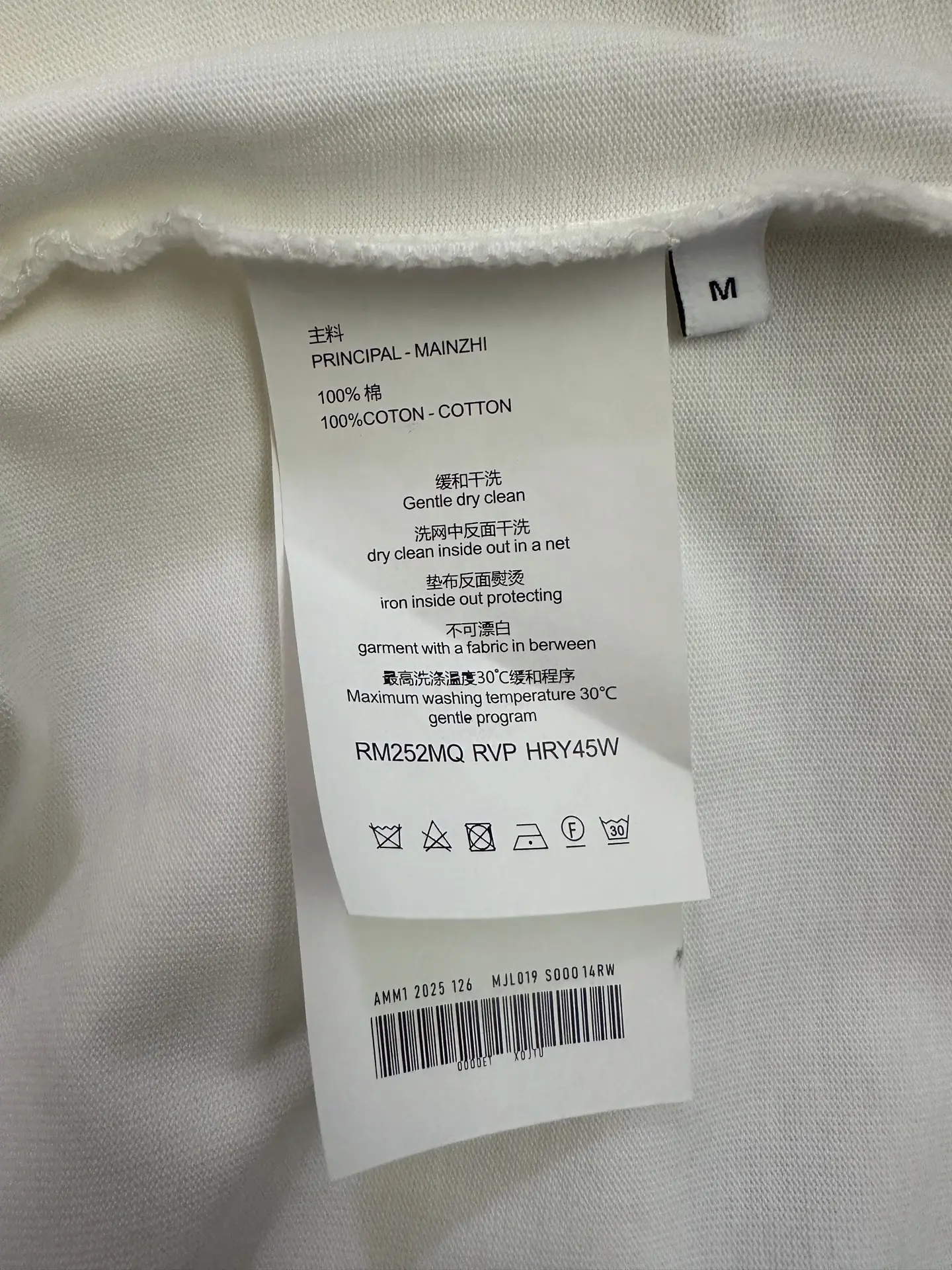 Logo Graphic Heavyweight Cotton T-Shirt D20011477 — view 9