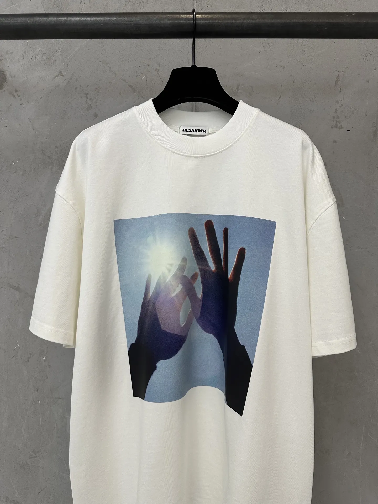 Graphic Print Heavyweight Cotton T-Shirt D20511487 — view 3