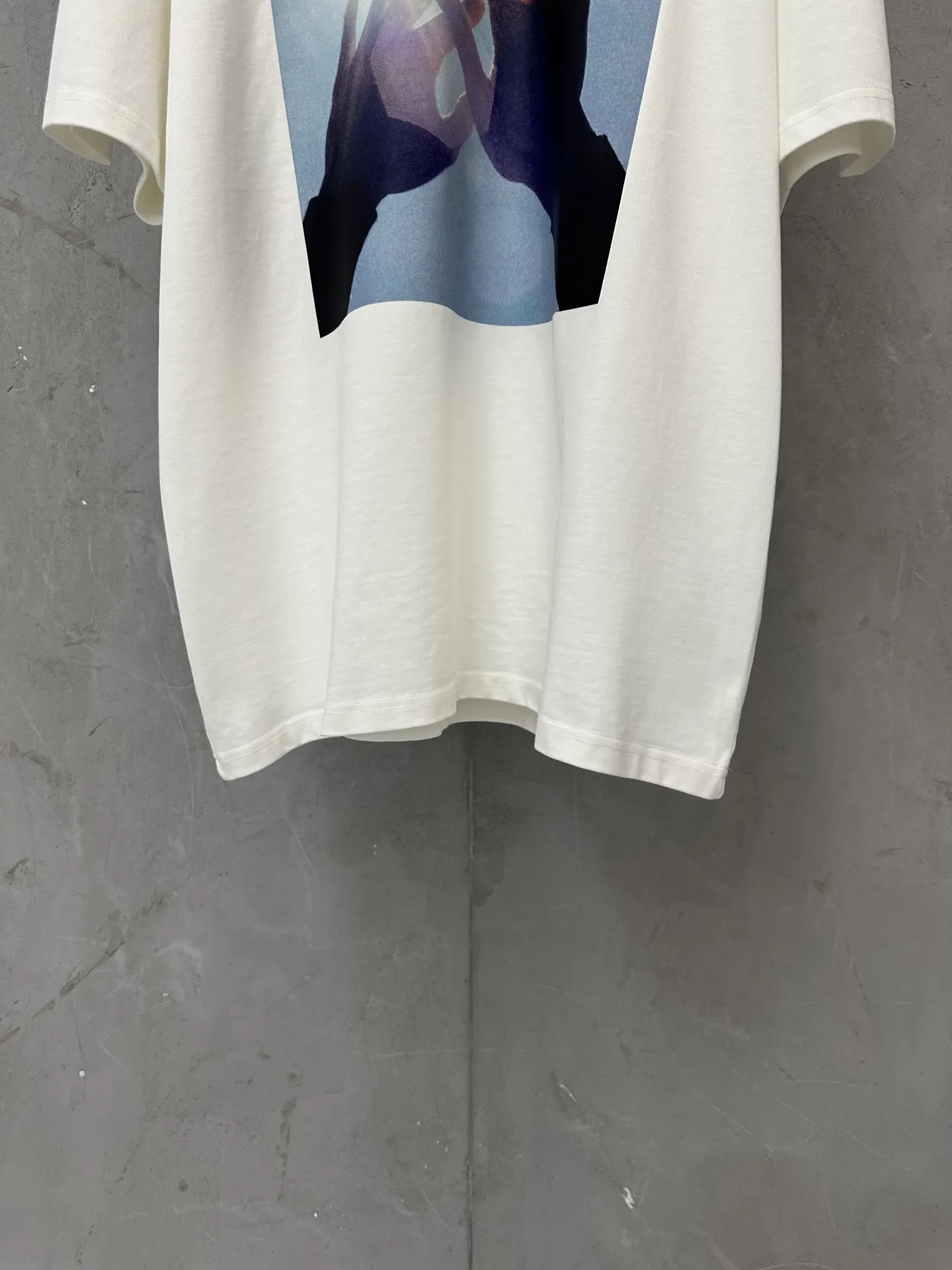Graphic Print Heavyweight Cotton T-Shirt D20511487 — view 4