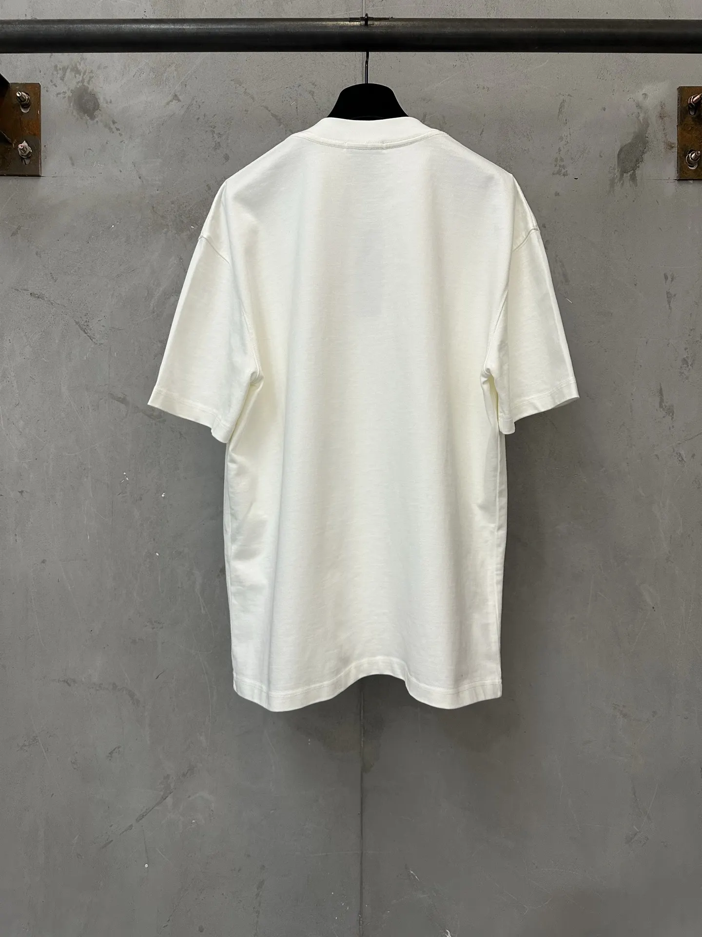 Embroidered Logo Heavyweight Cotton T-Shirt D21020468 — view 2