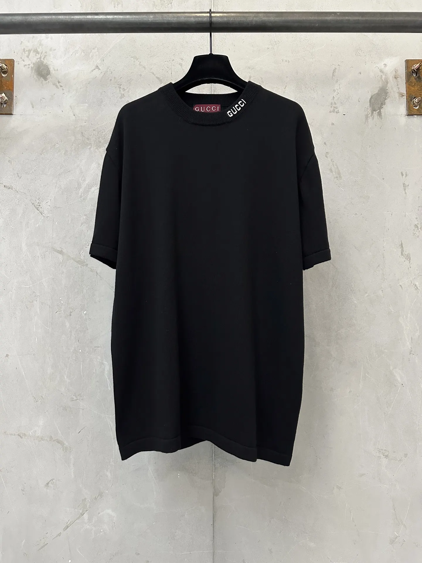 Logo-Jacquard Silk and Cotton Knit T-Shirt D21011172