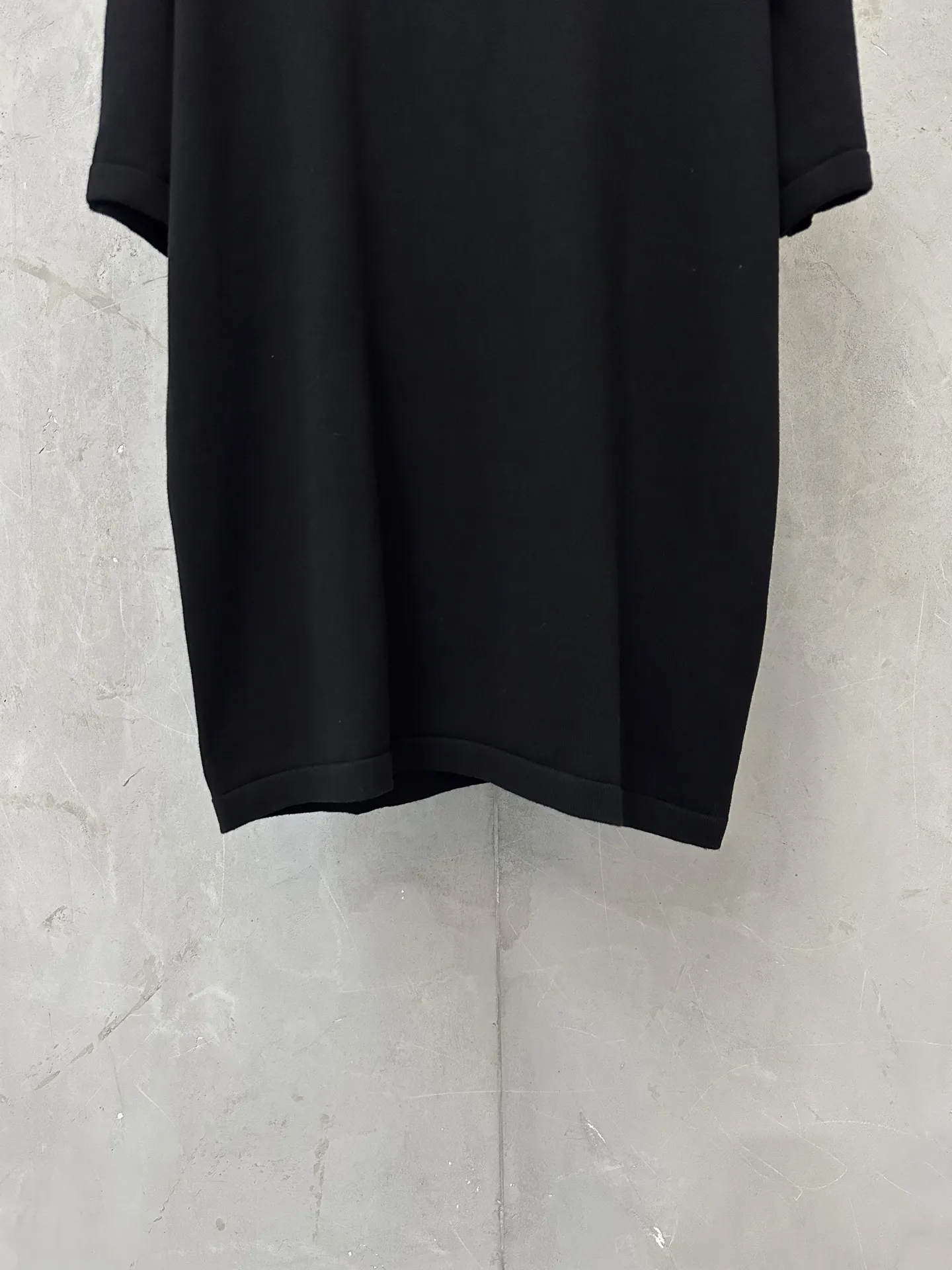 Logo-Jacquard Silk and Cotton Knit T-Shirt D21011172 — view 4