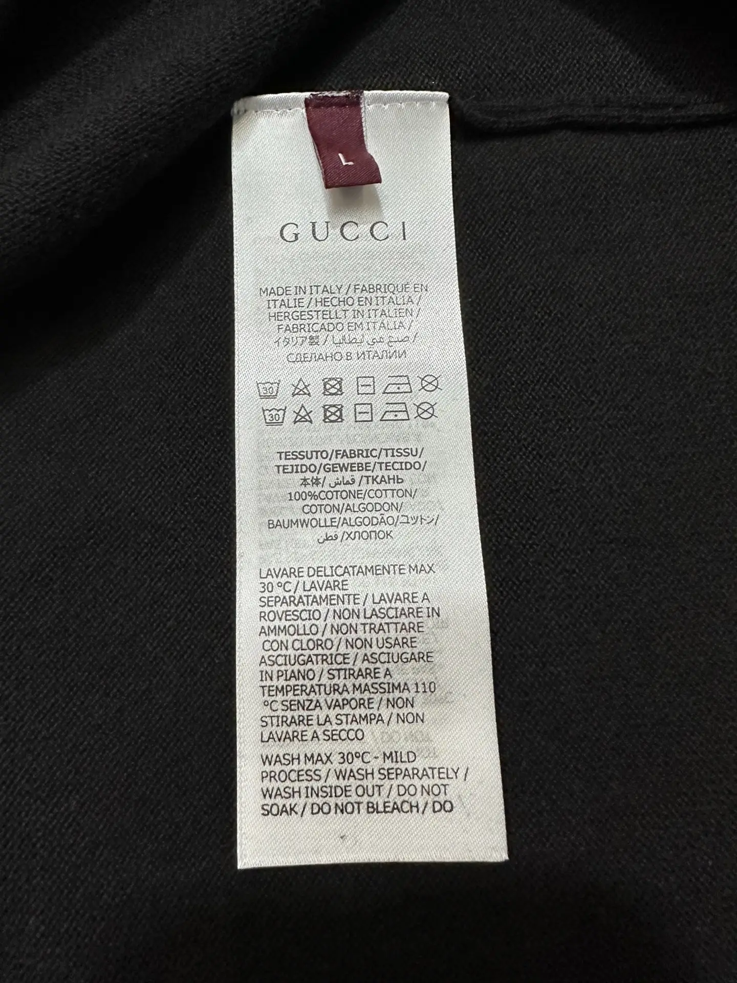 Logo-Jacquard Silk and Cotton Knit T-Shirt D21011172 — view 9