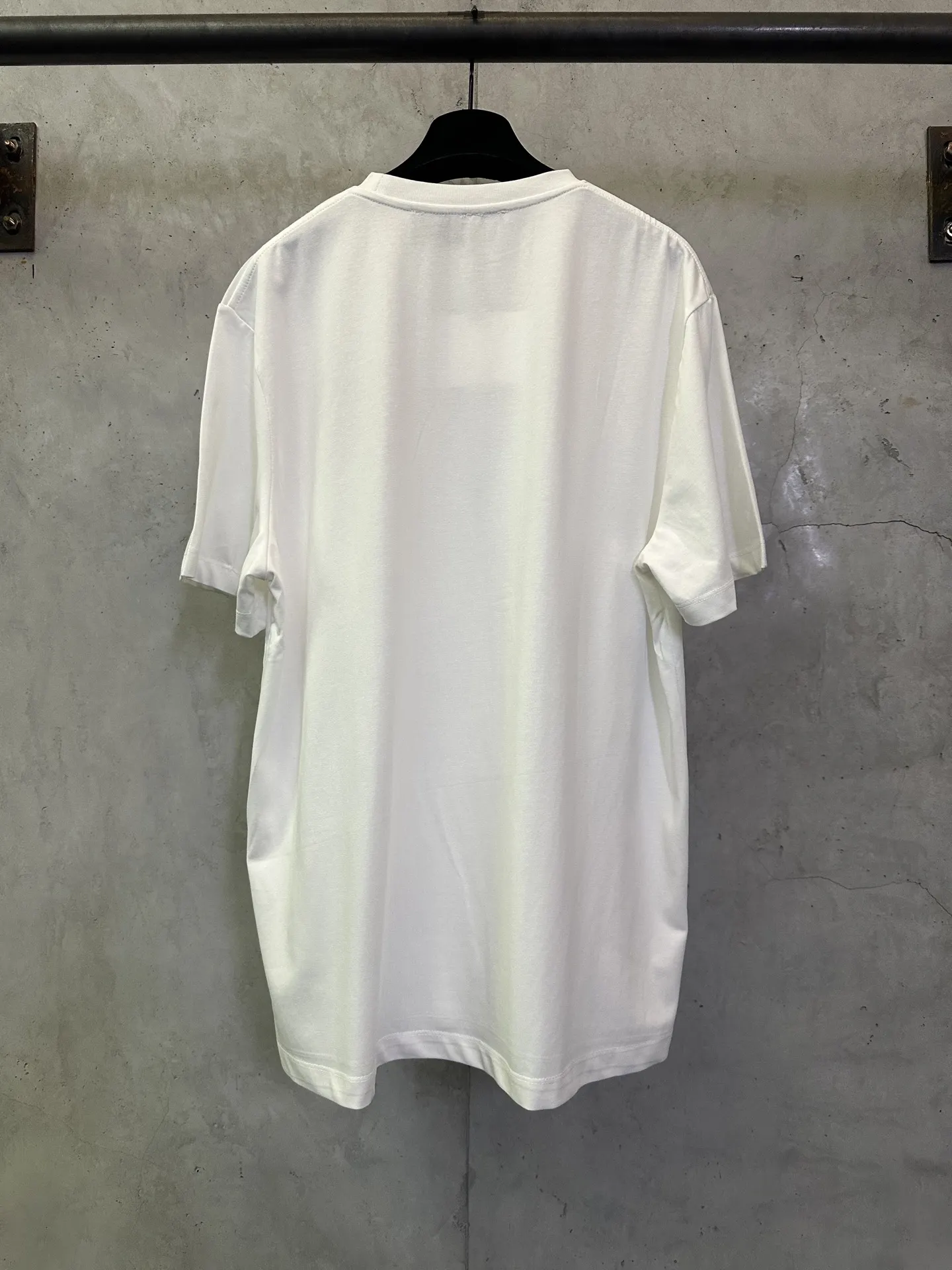 Anagram Embroidered Cotton T-Shirt D21012434 — view 2