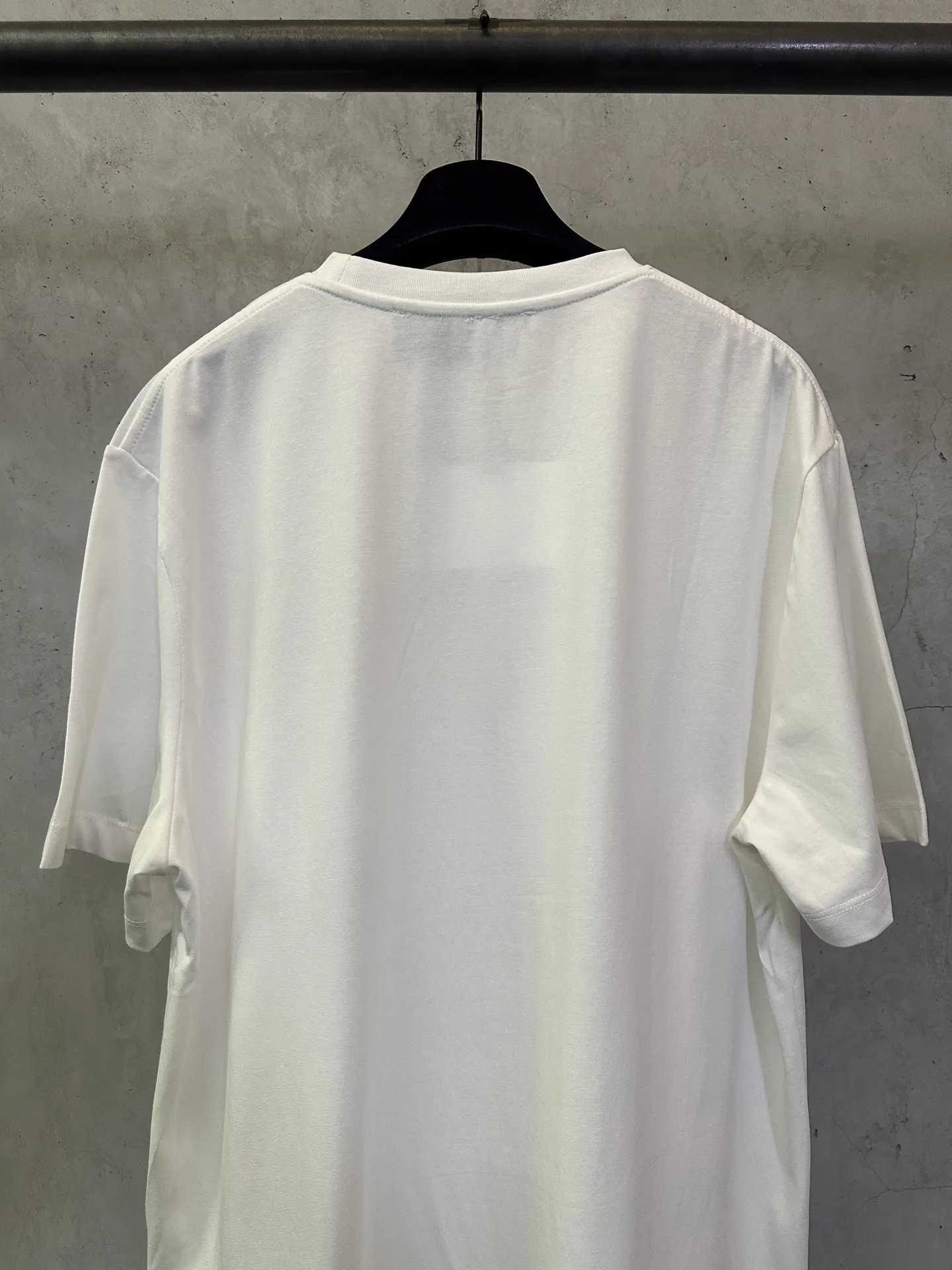 Anagram Embroidered Cotton T-Shirt D21012434 — view 6