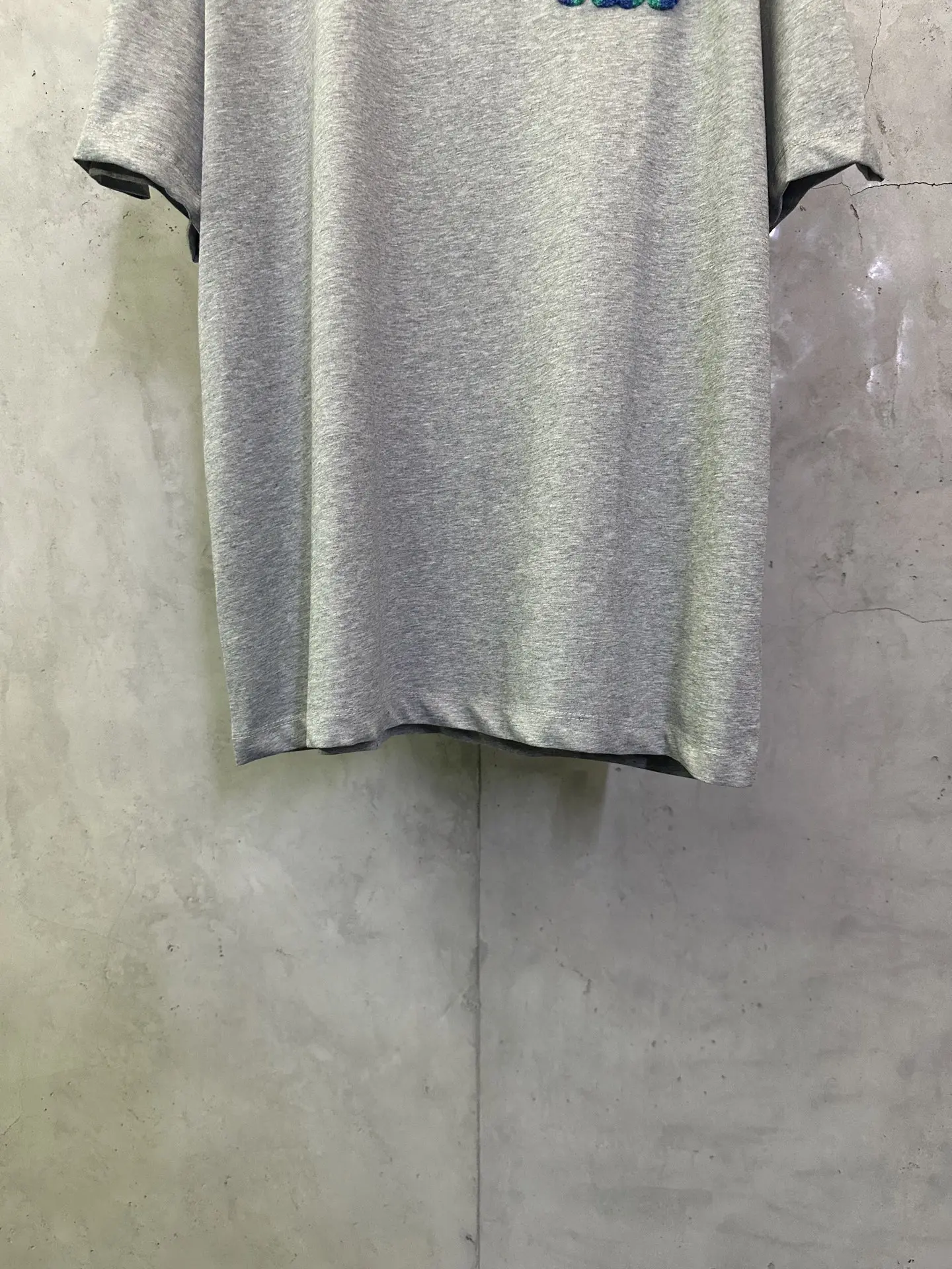 Anagram Embroidered Cotton-Jersey T-Shirt D21012435 — view 4
