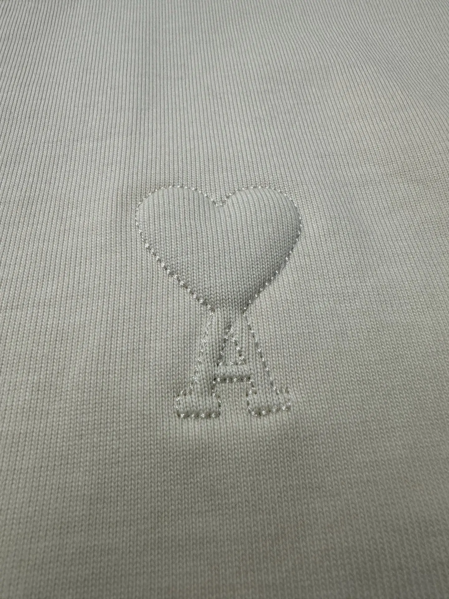 Ami de Coeur Embossed Cotton T-Shirt D21022217 — view 7