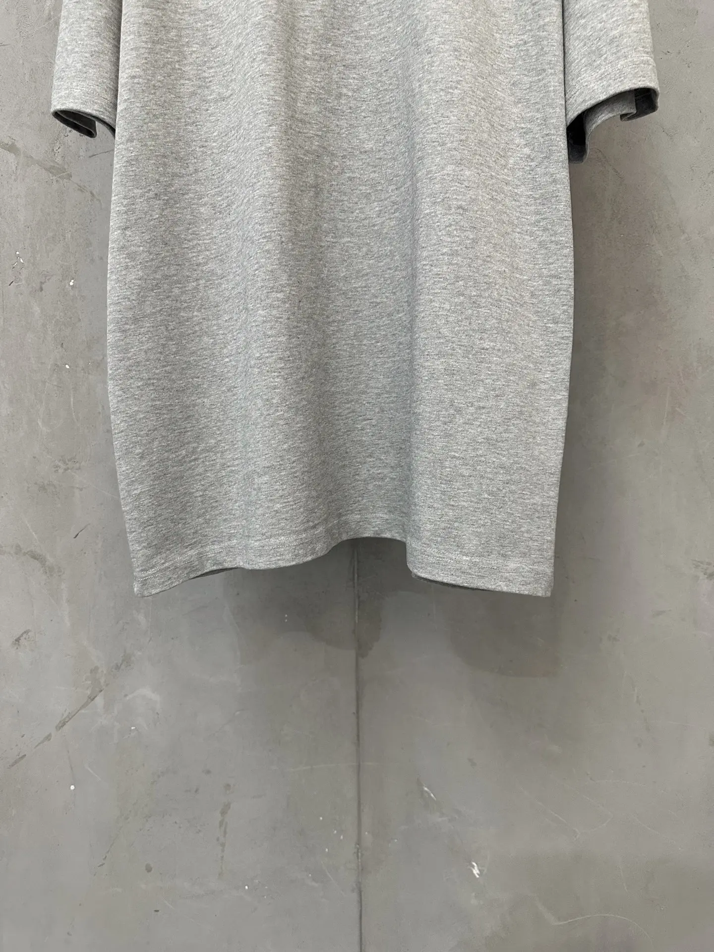 Triomphe Logo Embroidery Heavyweight Cotton T-Shirt D21018929 — view 4
