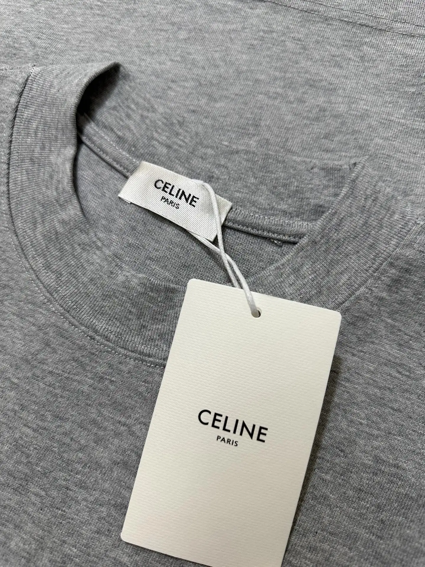 Triomphe Logo Embroidery Heavyweight Cotton T-Shirt D21018929 — view 6