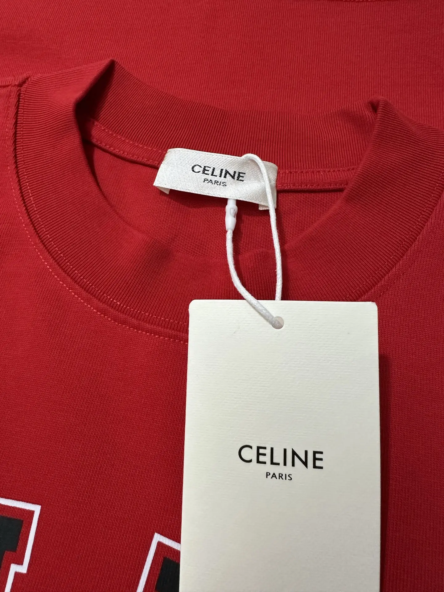 Triomphe Logo Heavyweight Cotton T-Shirt D21023127 — view 6