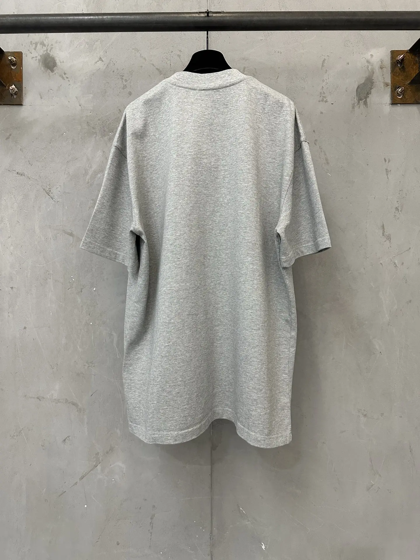 Triomphe Logo Heavyweight Cotton T-Shirt D21023128 — view 2