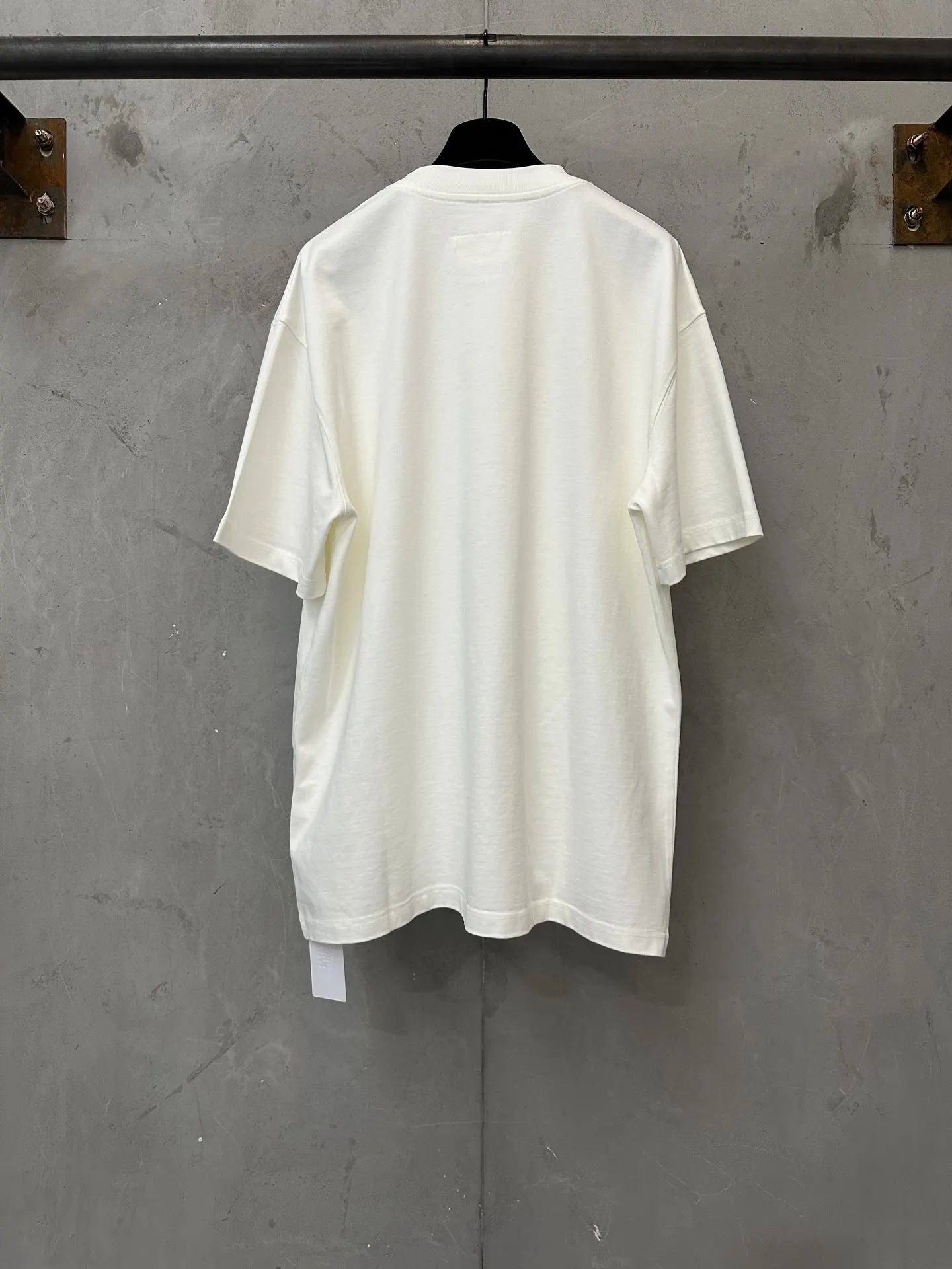 MM6 Maison Margiela Flocked Logo Heavyweight T-Shirt D21020493 — view 2