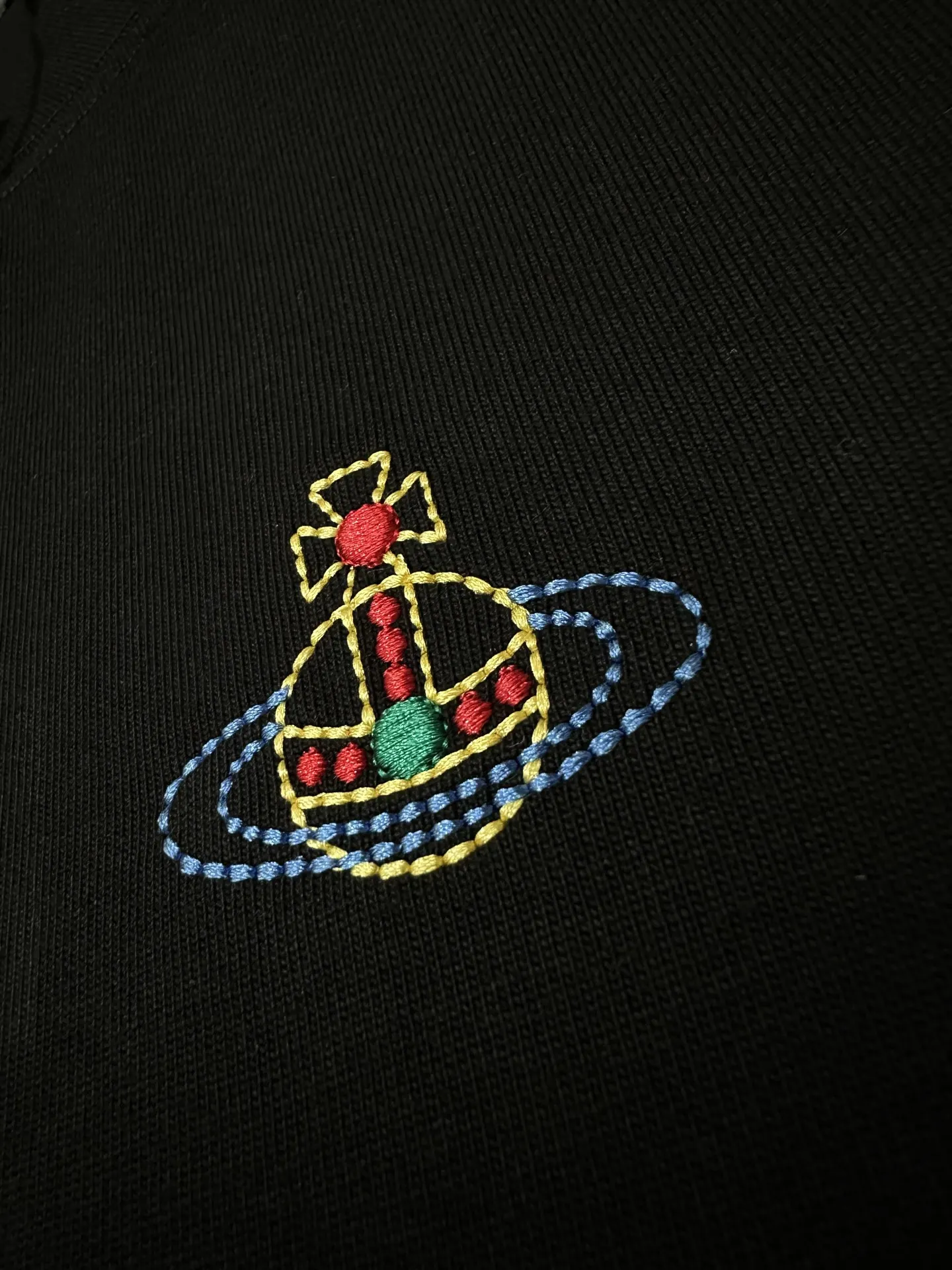 Orb Logo Embroidered Heavyweight Cotton T-Shirt D21023118 — view 8