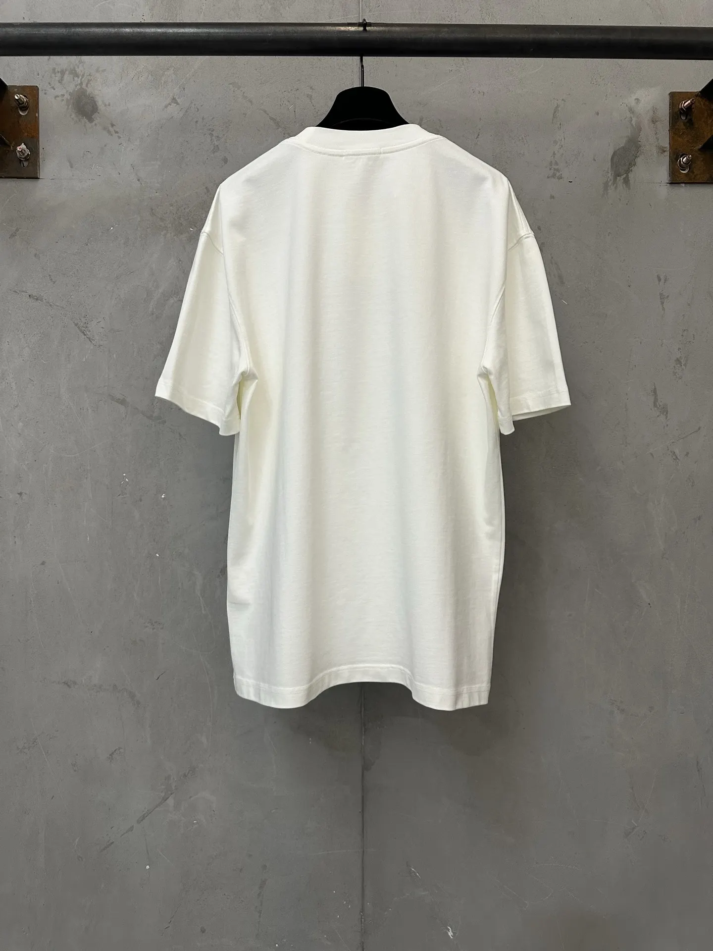 Triomphe Carriage Logo Heavyweight Cotton T-Shirt D21018852 — view 2