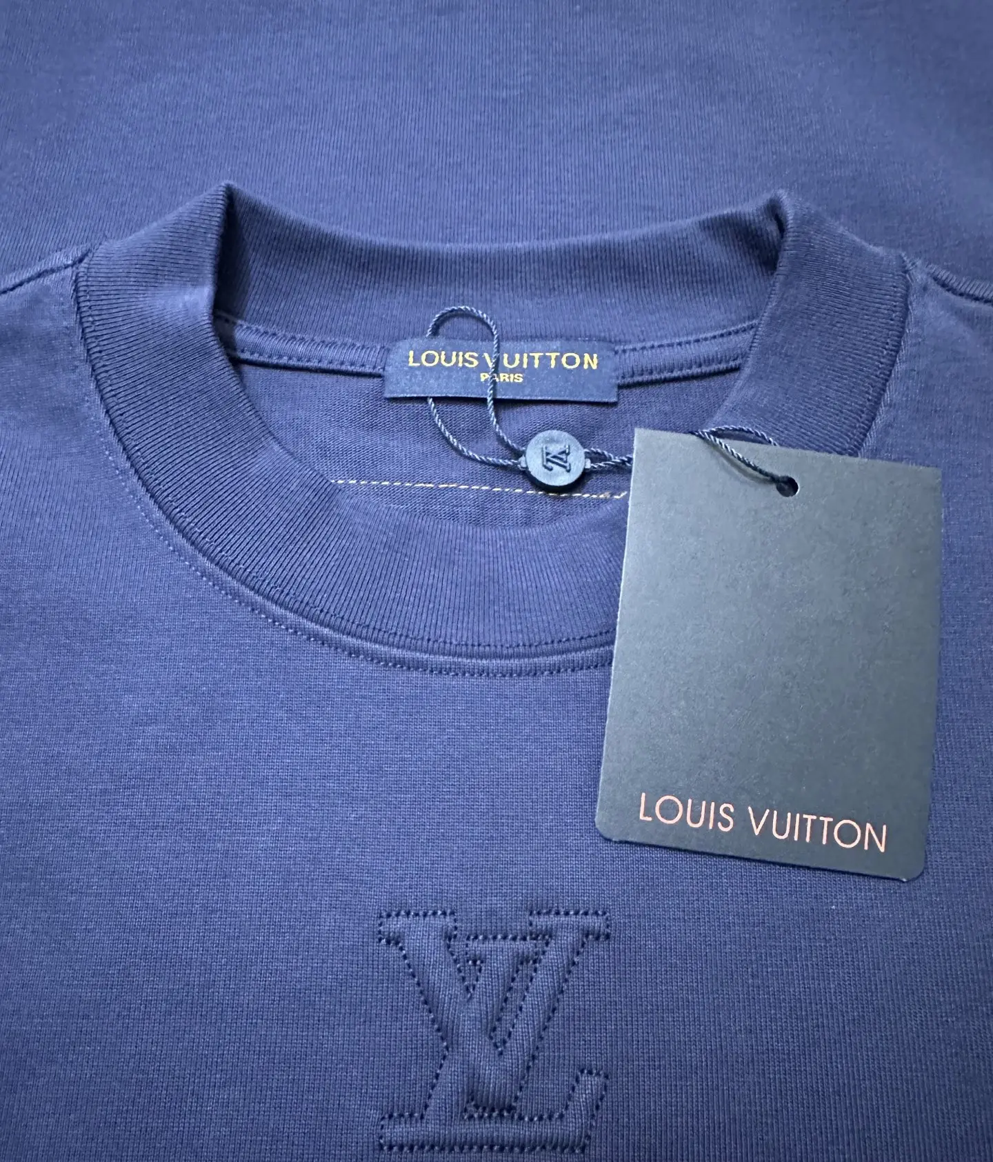 Embossed Logo Heavyweight Cotton T-Shirt D21020488 — view 6