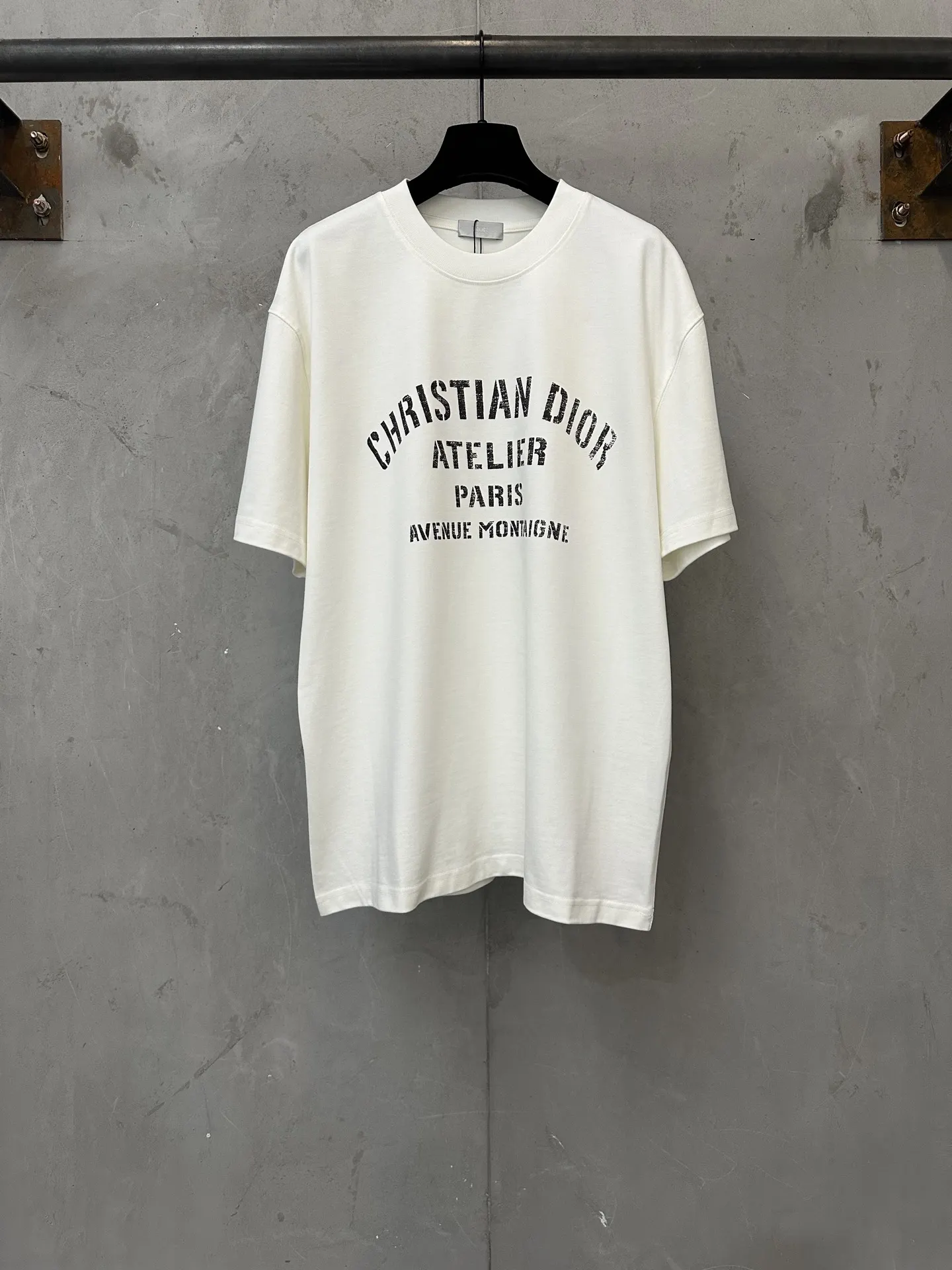 Christian Dior Atelier Logo Print T-Shirt D21018828