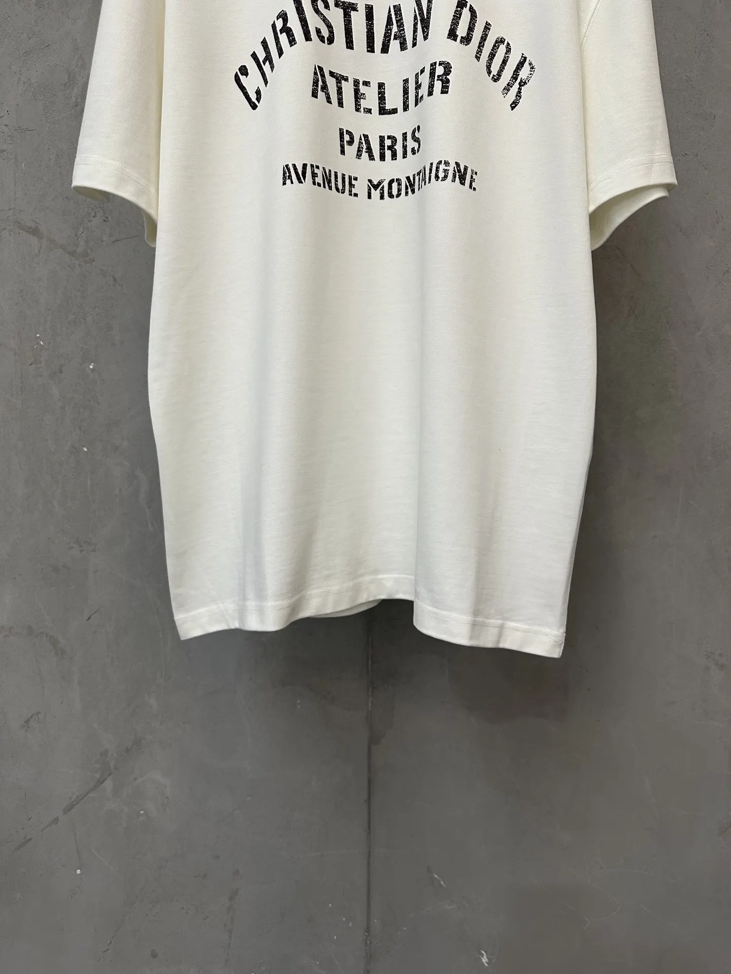 Christian Dior Atelier Logo Print T-Shirt D21018828 — view 4