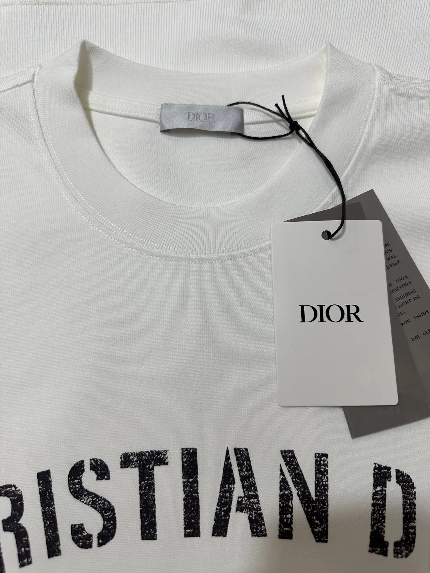 Christian Dior Atelier Logo Print T-Shirt D21018828 — view 6
