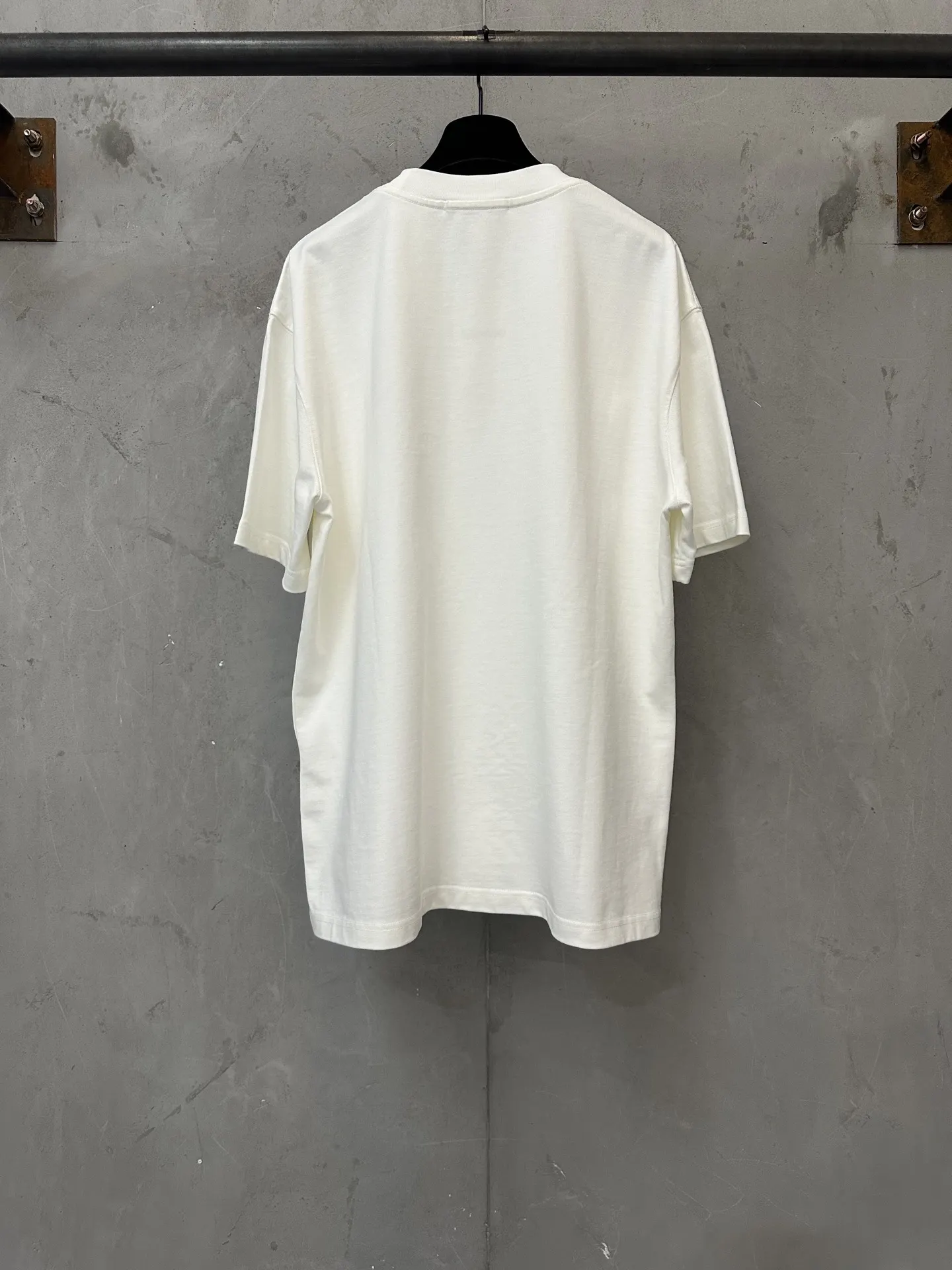 VLogo Embroidered Heavyweight Cotton T-Shirt D21020650 — view 2