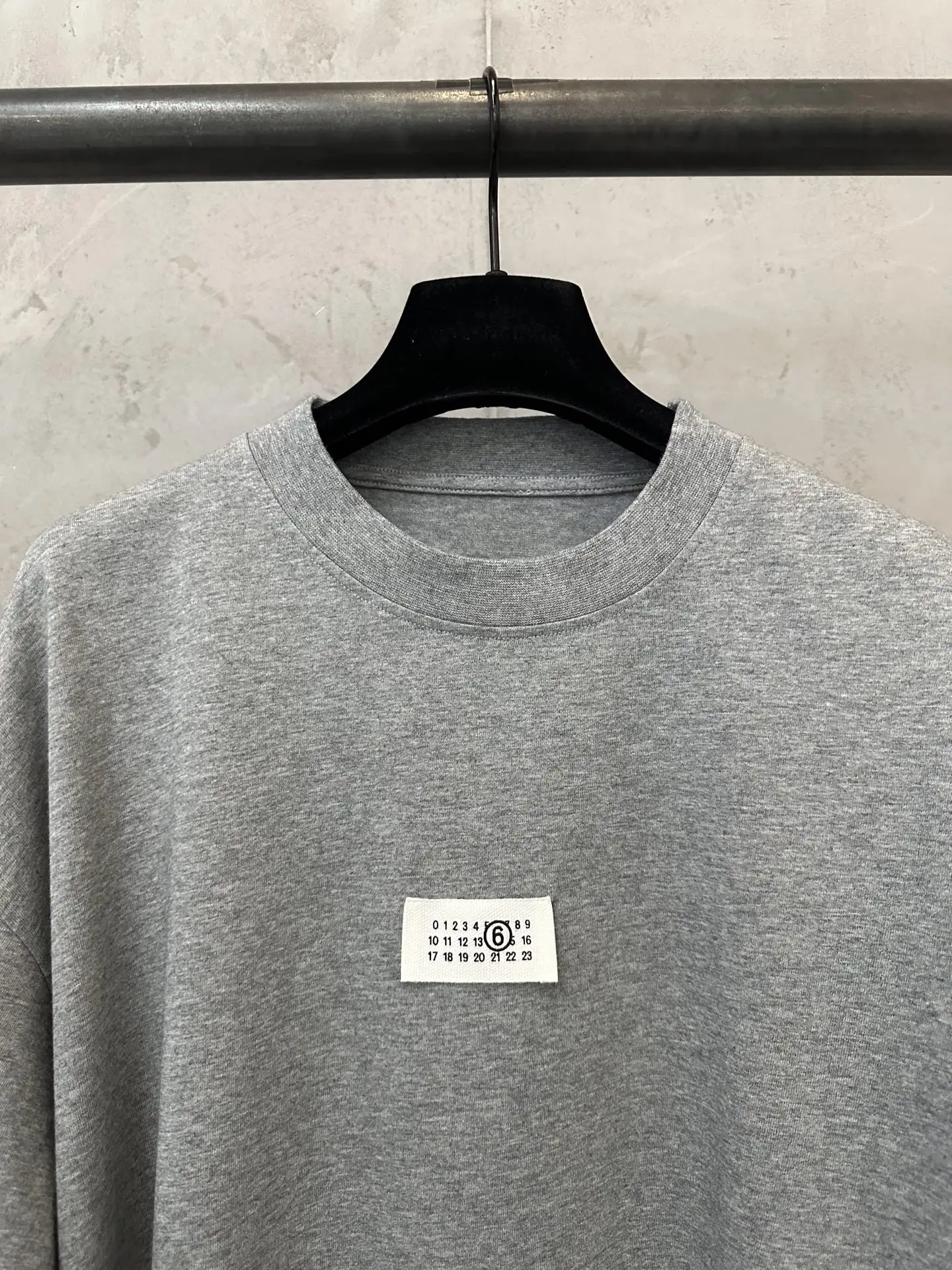 MM6 Maison Margiela Logo Patch Long-Sleeve T-Shirt D22022267 — view 5