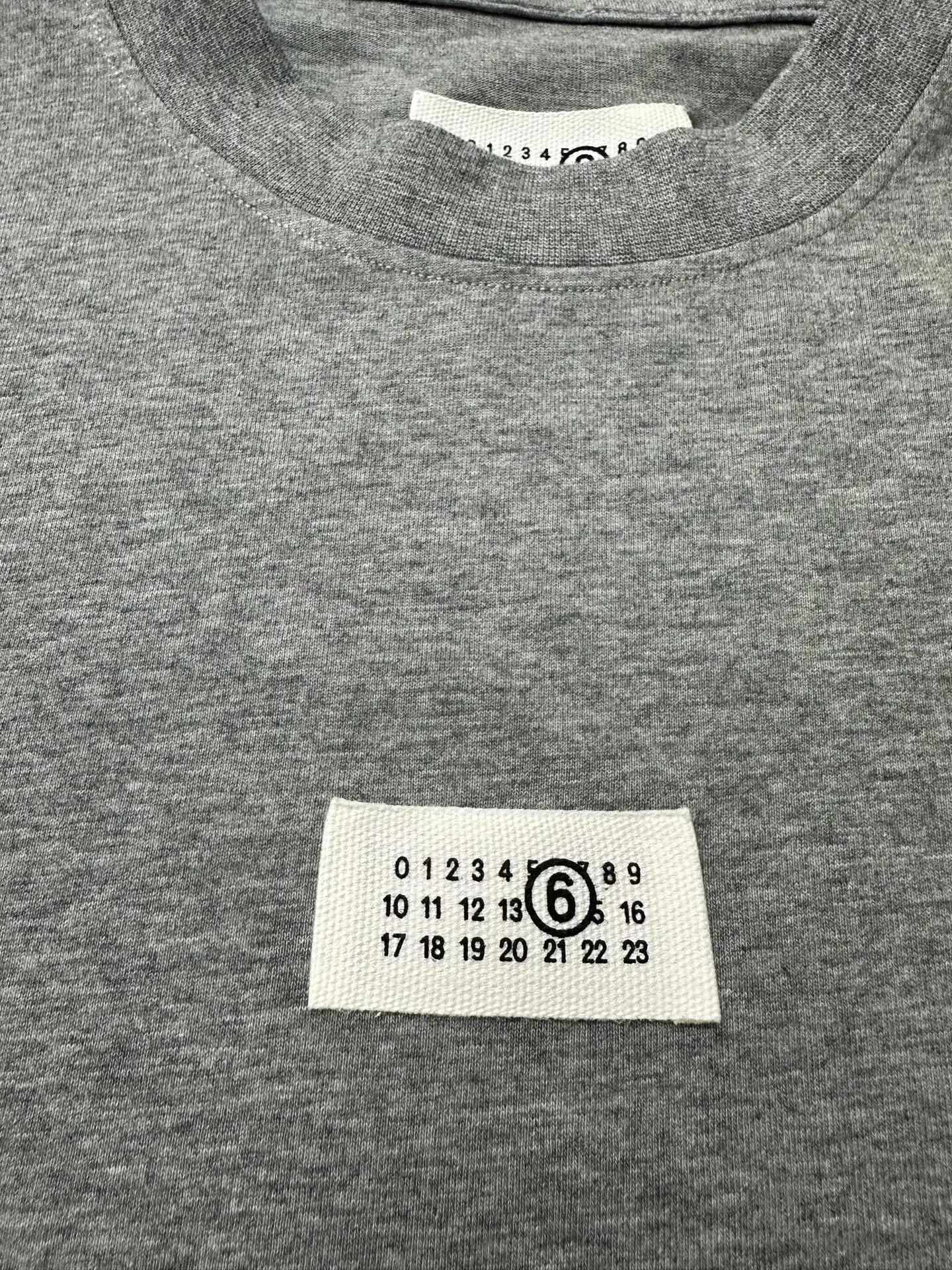 MM6 Maison Margiela Logo Patch Long-Sleeve T-Shirt D22022267 — view 7