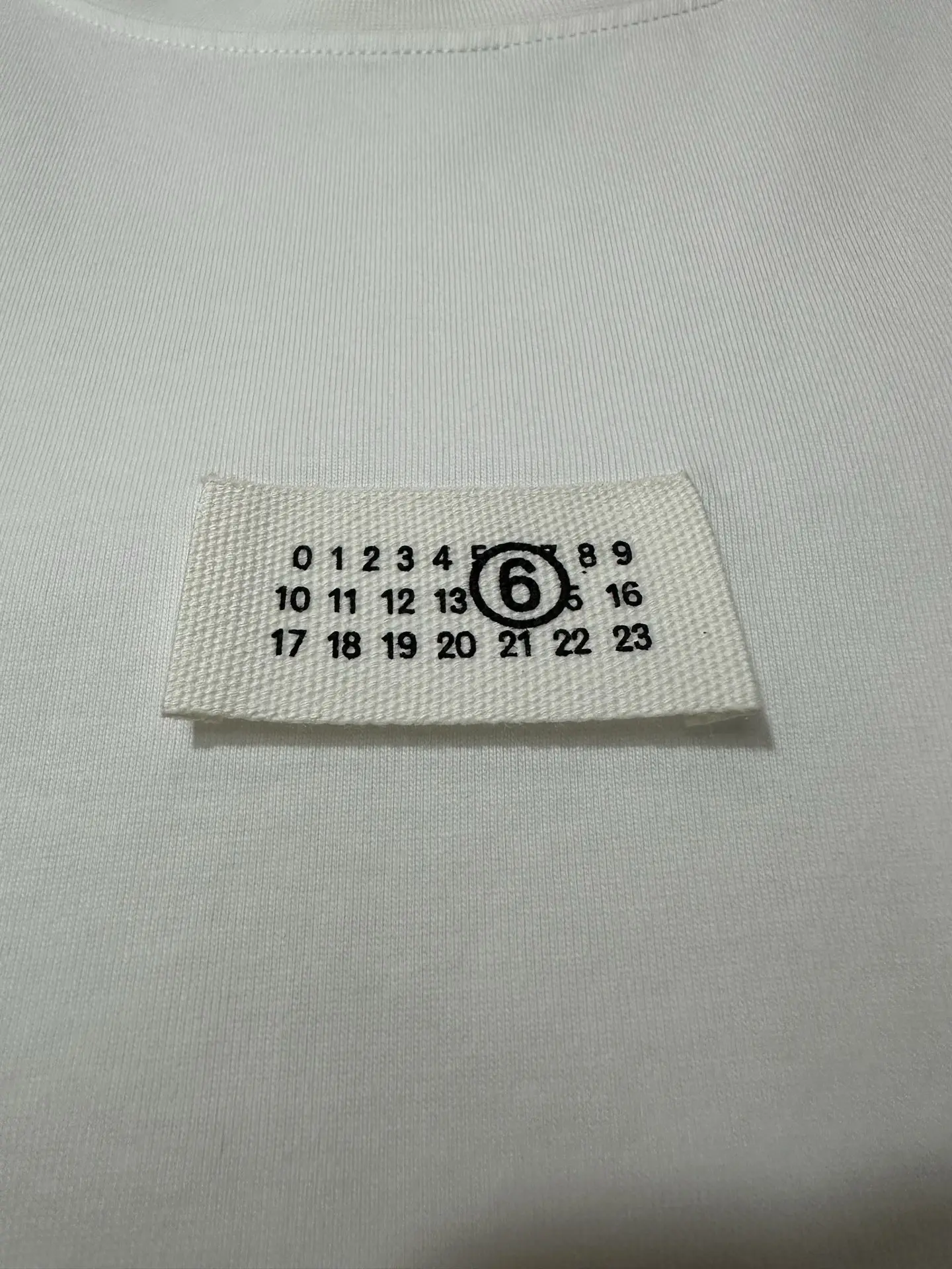 MM6 Maison Margiela Logo Patch Long-Sleeve T-Shirt D22023077 — view 7