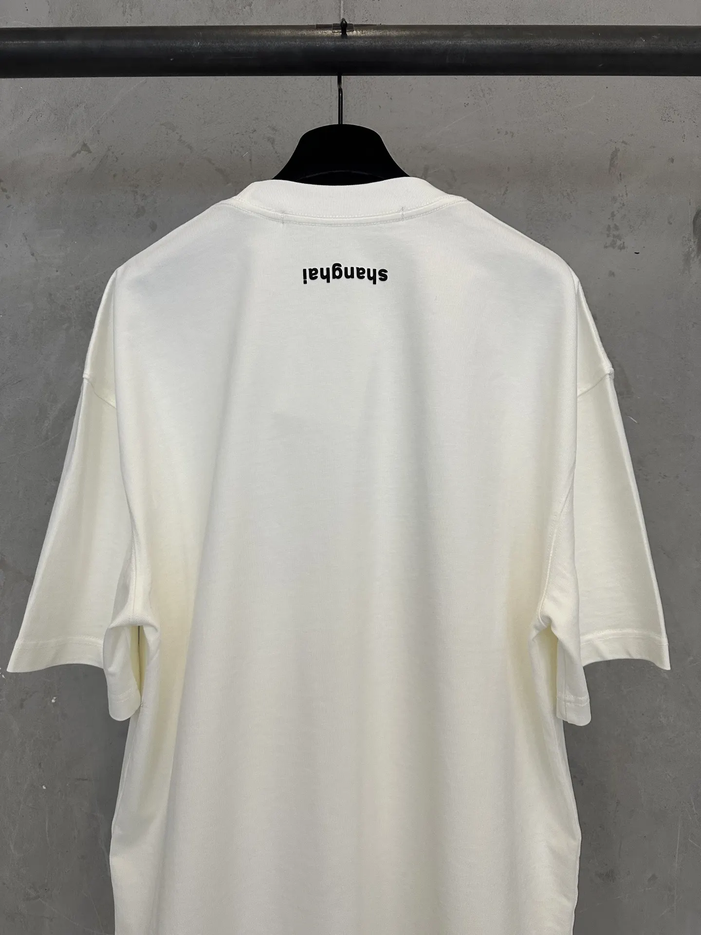 Logo Puff-Print Heavyweight Cotton T-Shirt D22011888 — view 5