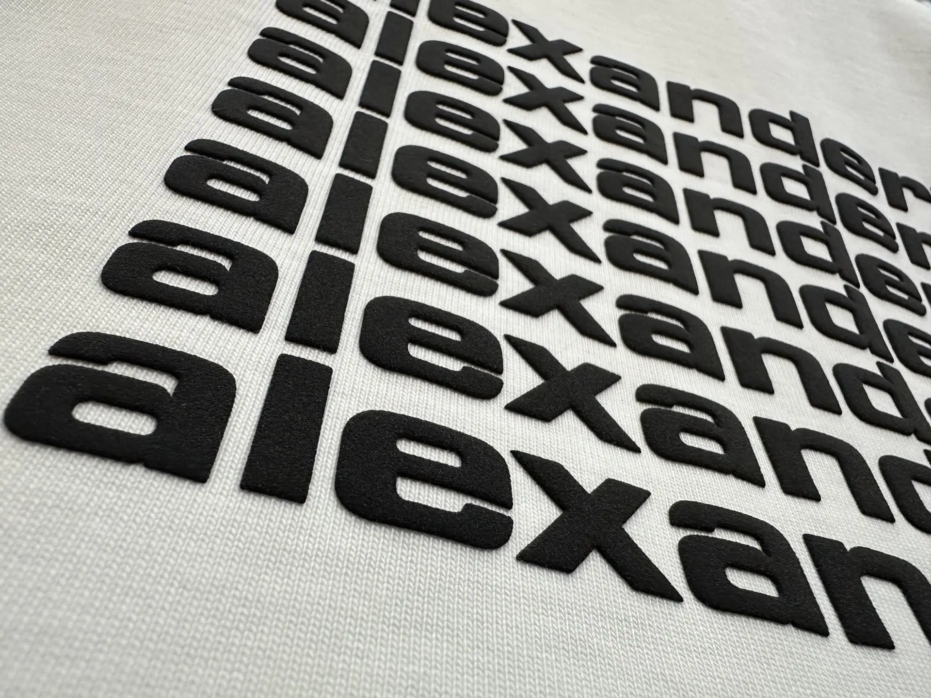 Logo Puff-Print Heavyweight Cotton T-Shirt D22011888 — view 8