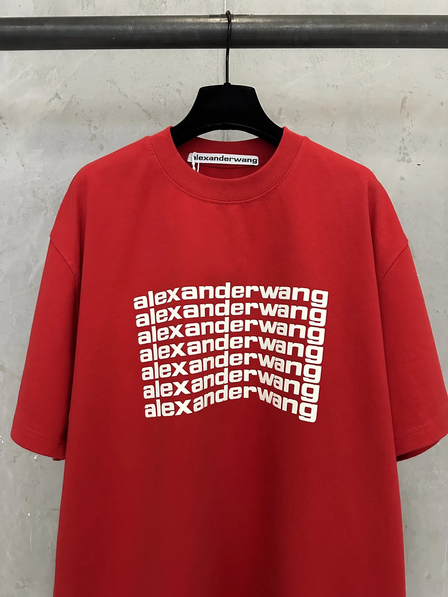 Logo Puff-Print Heavyweight Cotton T-Shirt D22011889 — view 3