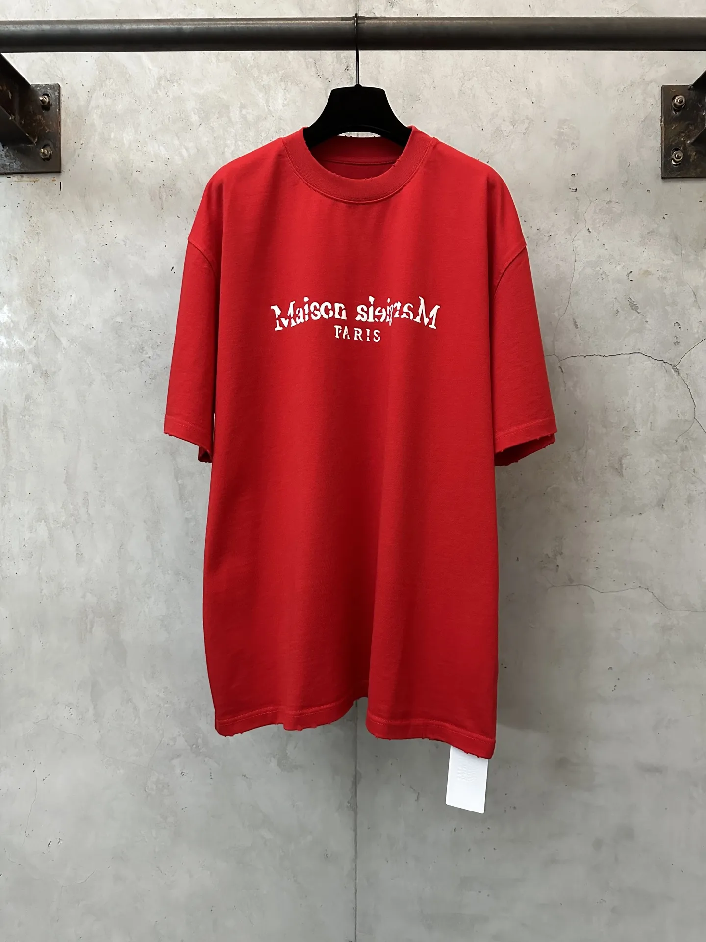 Logo Print Heavyweight Cotton T-Shirt D22011927