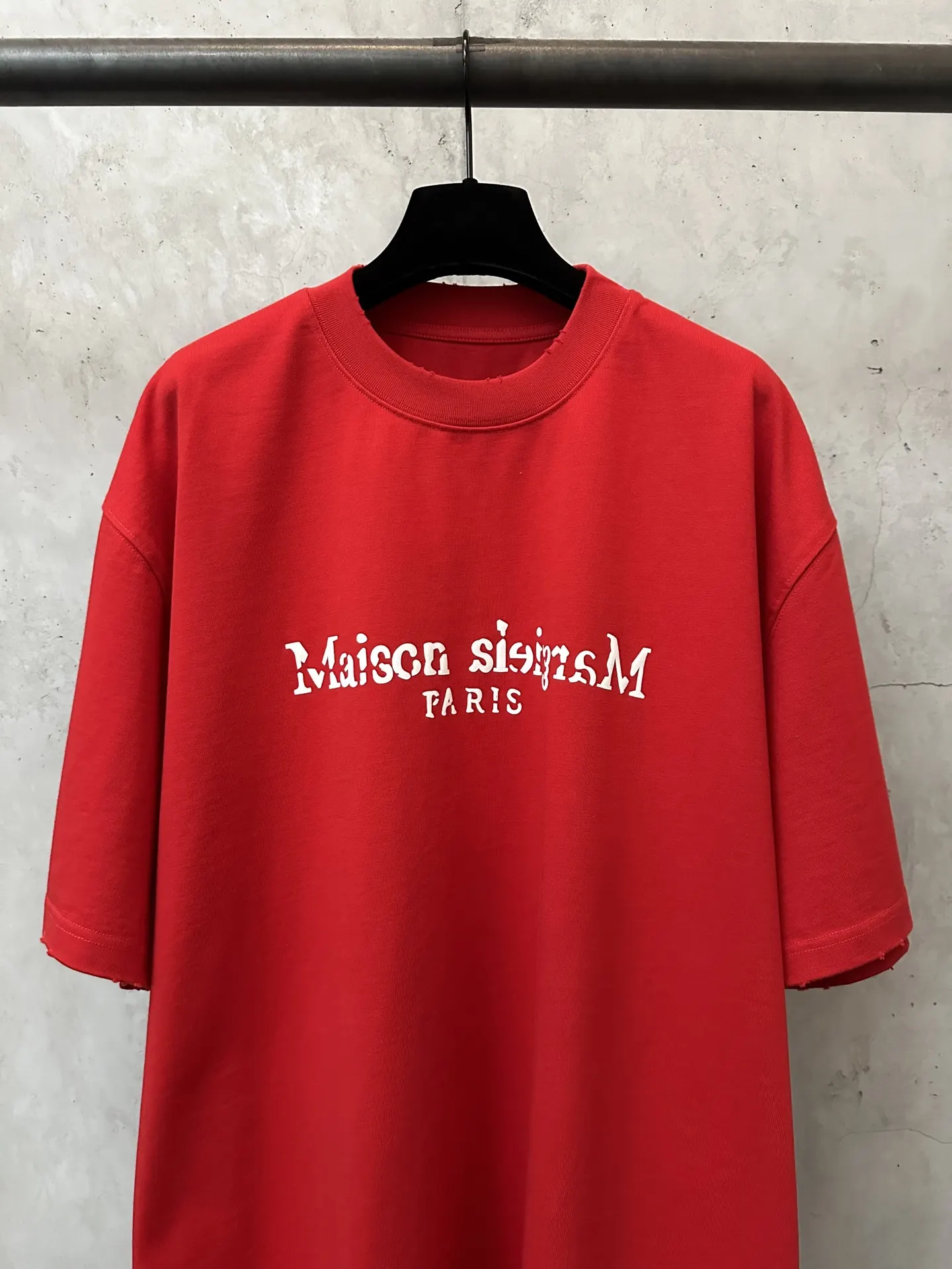 Logo Print Heavyweight Cotton T-Shirt D22011927 — view 3