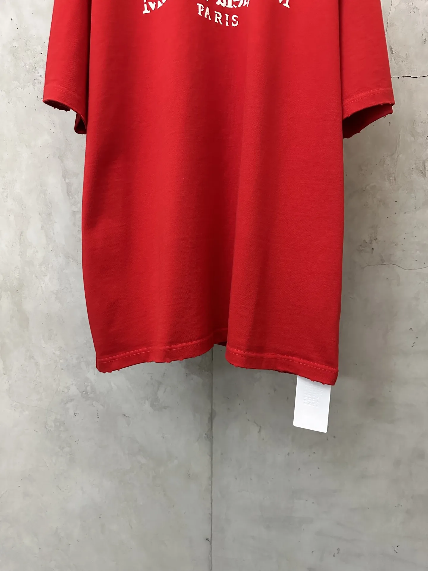 Logo Print Heavyweight Cotton T-Shirt D22011927 — view 4