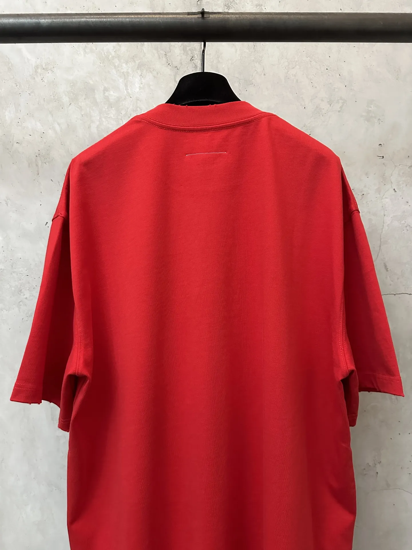 Logo Print Heavyweight Cotton T-Shirt D22011927 — view 5