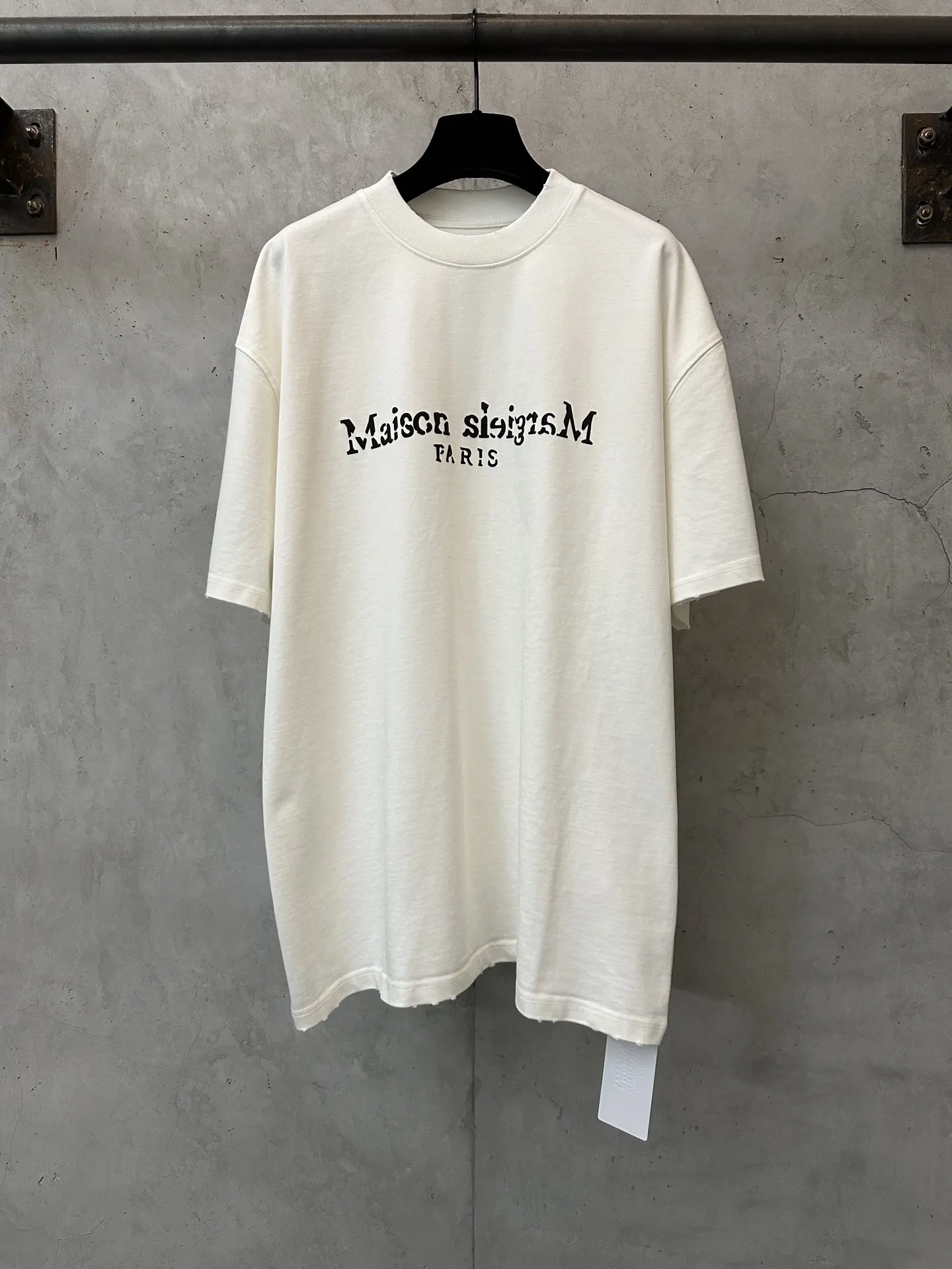 Logo Print Heavyweight Cotton T-Shirt D22011929