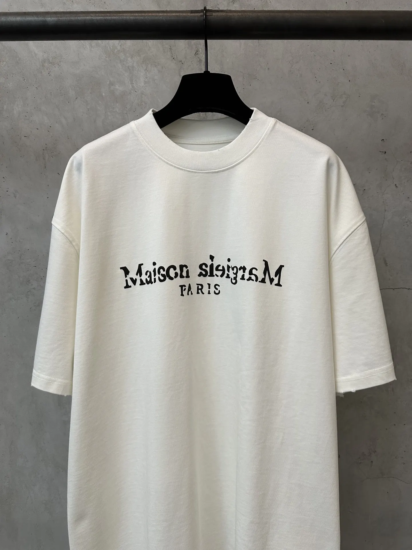 Logo Print Heavyweight Cotton T-Shirt D22011929 — view 3