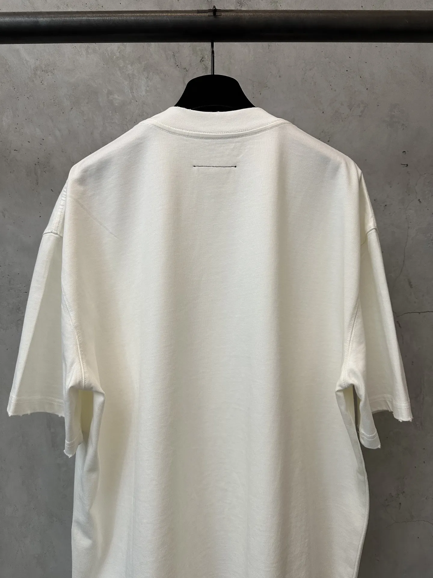 Logo Print Heavyweight Cotton T-Shirt D22011929 — view 5