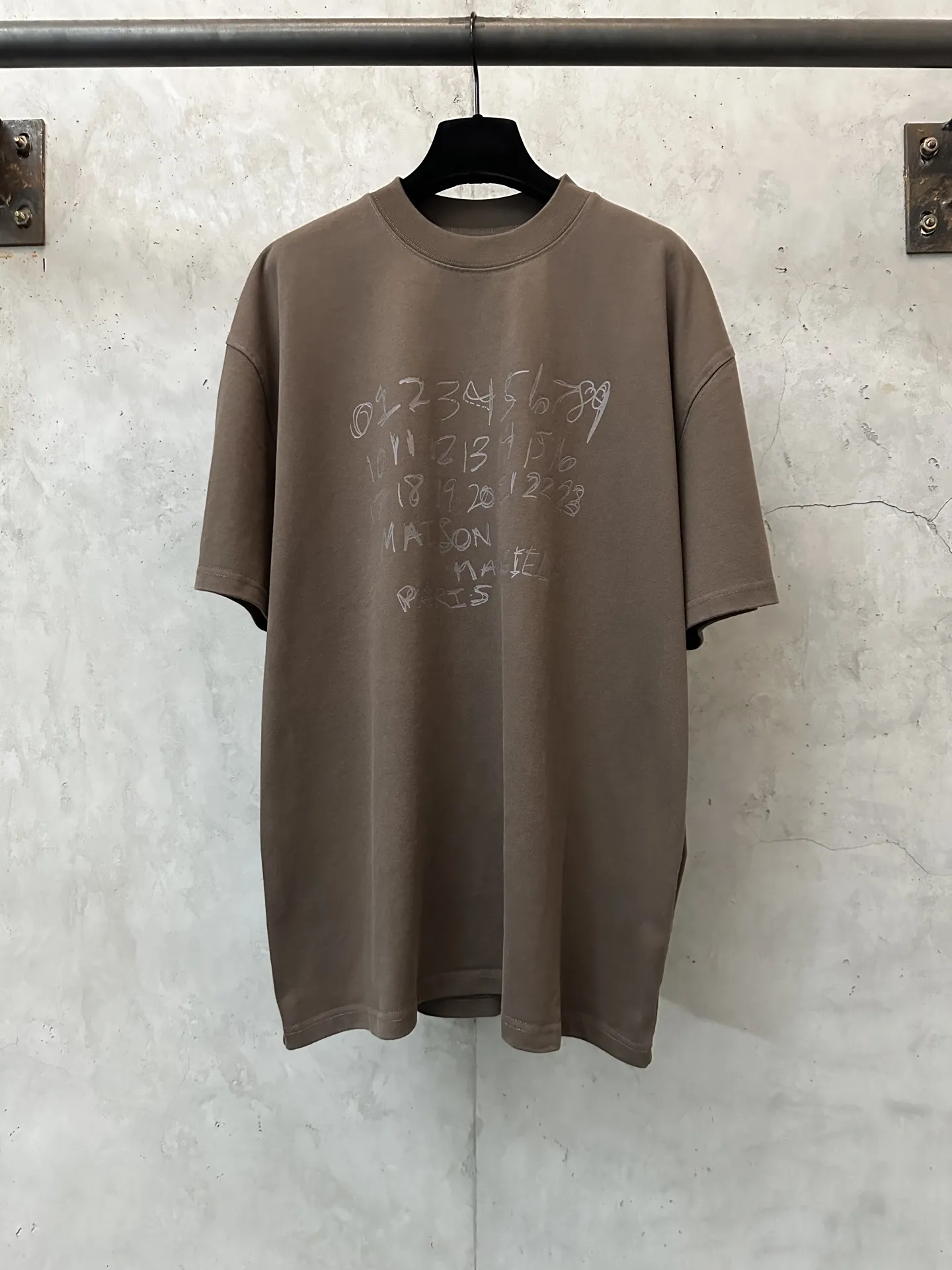 Numeric Logo Heavyweight Cotton T-Shirt D22011913