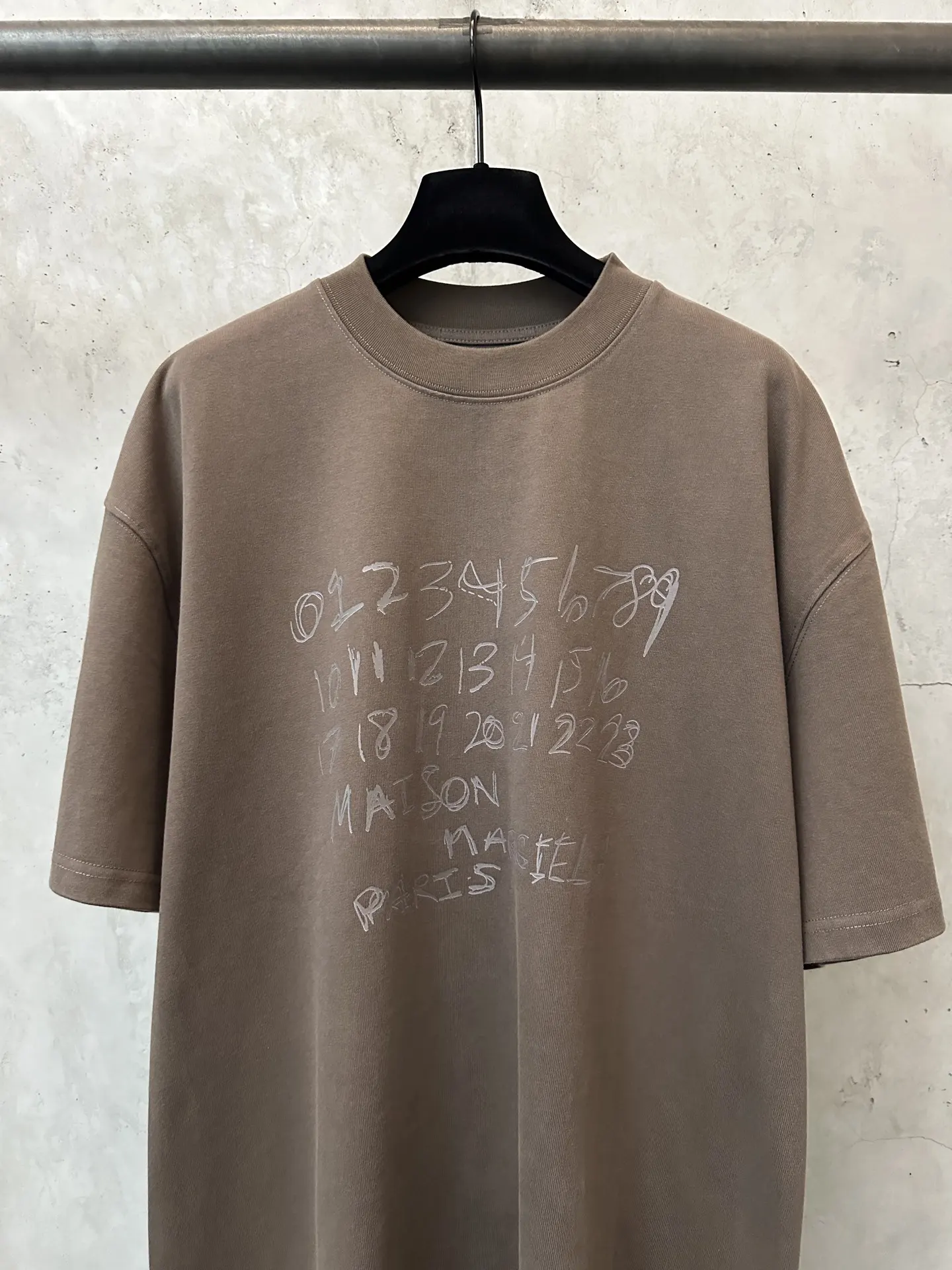 Numeric Logo Heavyweight Cotton T-Shirt D22011913 — view 3