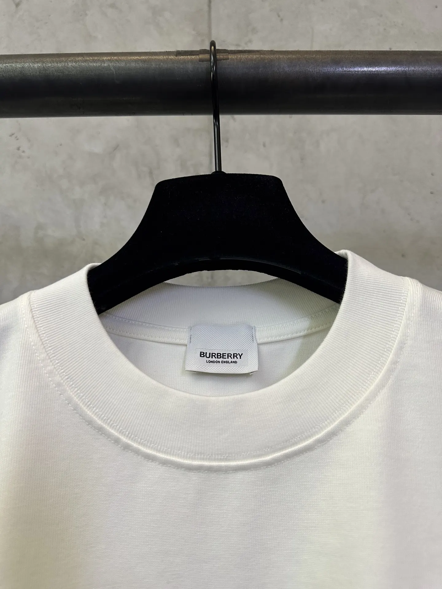 Logo Print Heavyweight Cotton T-Shirt D22015282 — view 7