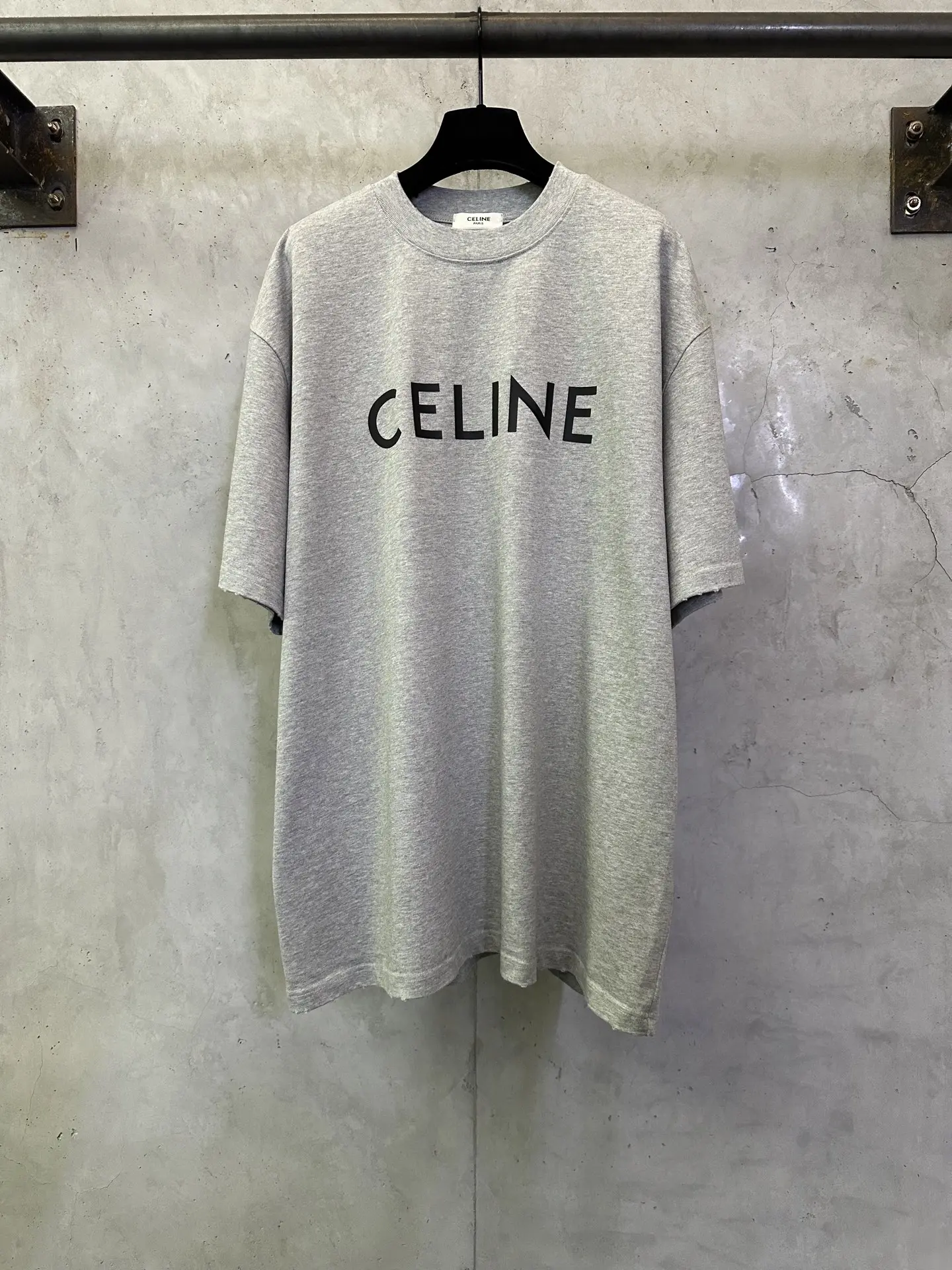 Logo-Print Heavyweight Cotton T-Shirt D22015291