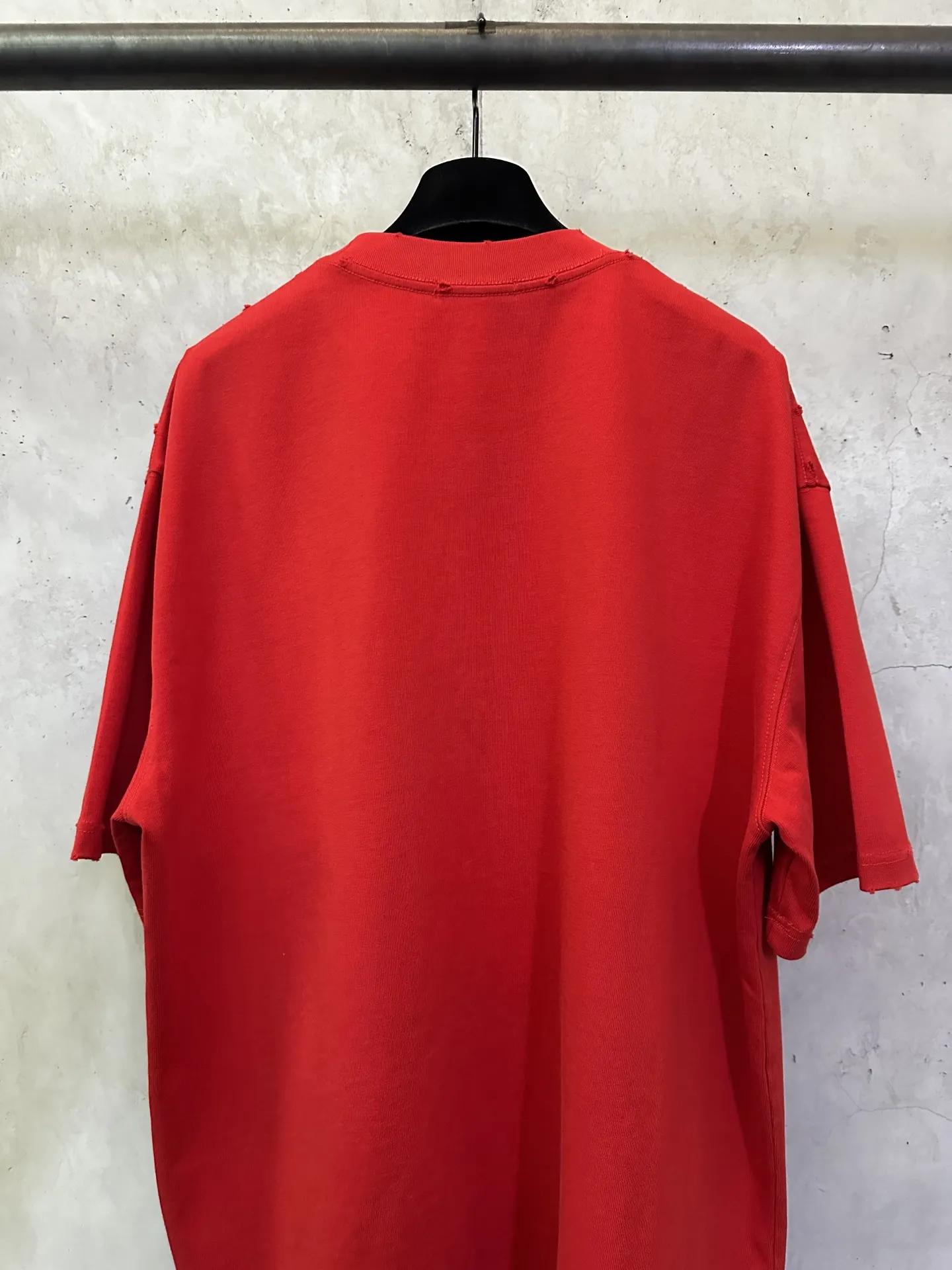Logo Print Heavyweight Cotton T-Shirt D22012439 — view 5