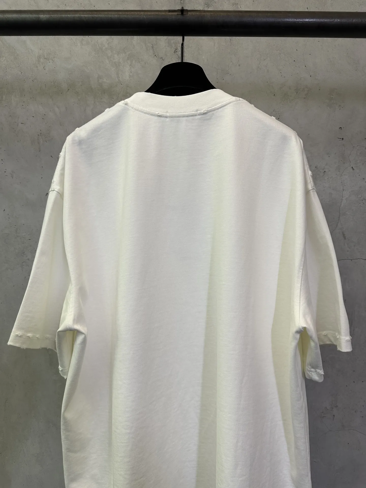 Logo Print Heavyweight Cotton T-Shirt D22012440 — view 5