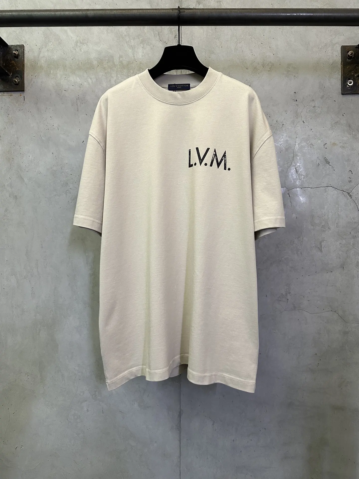 L.V.M. Logo Heavyweight Cotton T-Shirt D22012335