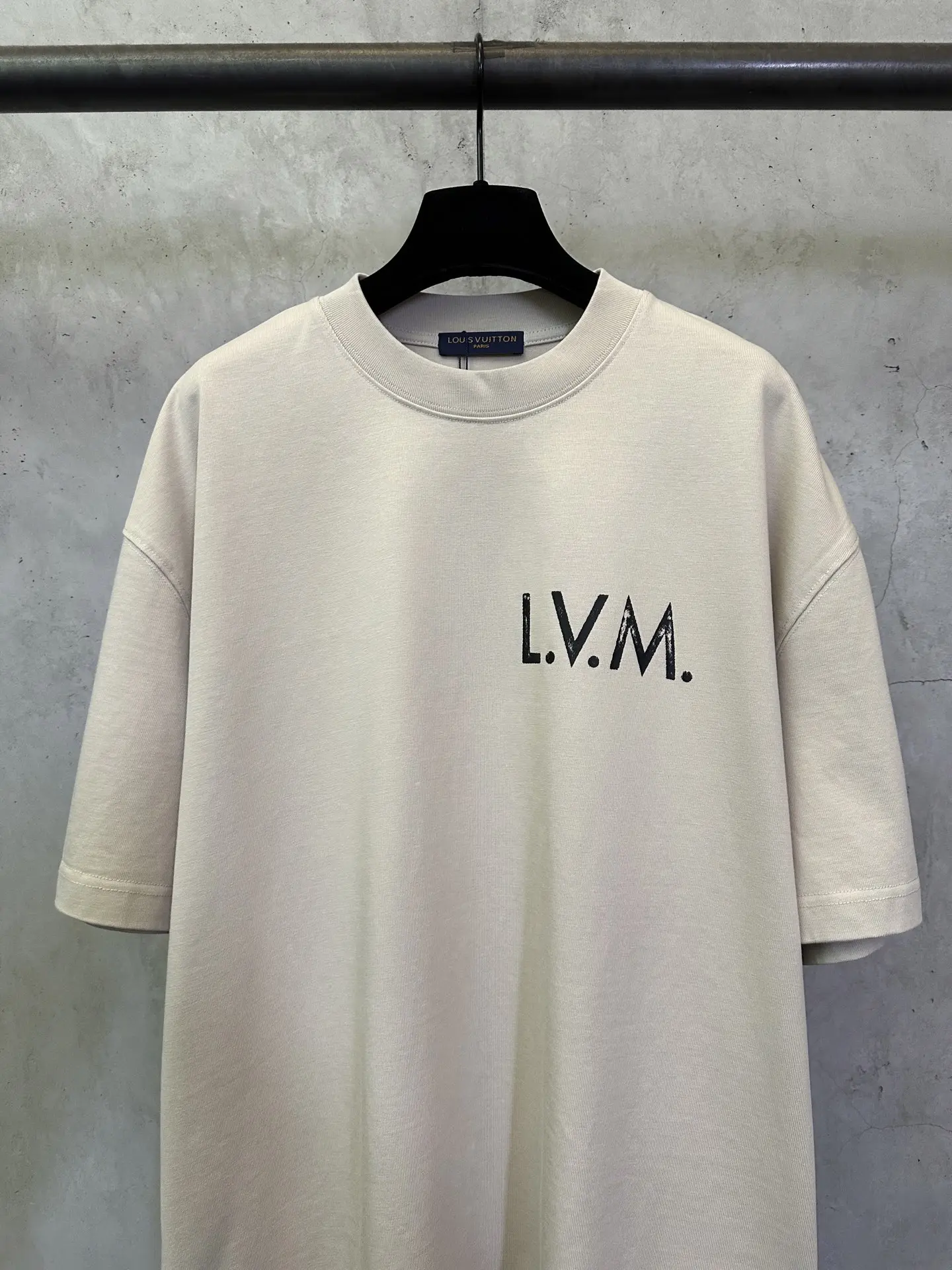 L.V.M. Logo Heavyweight Cotton T-Shirt D22012335 — view 3